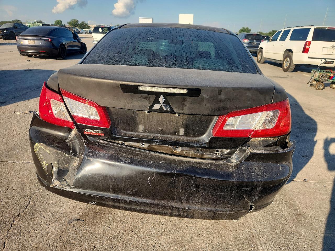 2010 Mitsubishi Galant Es Black vin: 4A32B3FFXAE011637