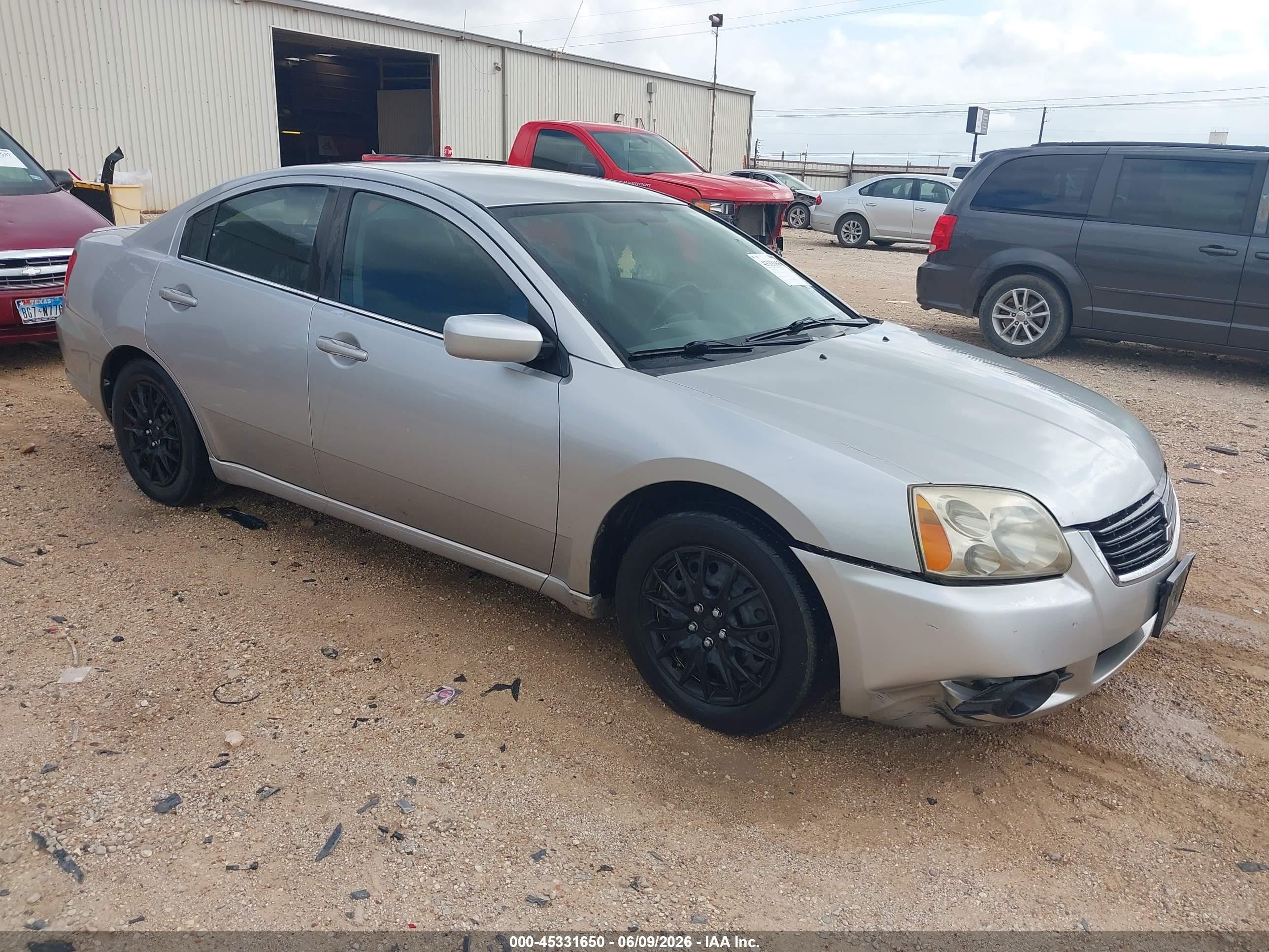 2012 Mitsubishi Galant Es/se Серебряный vin: 4A32B3FFXCE012001