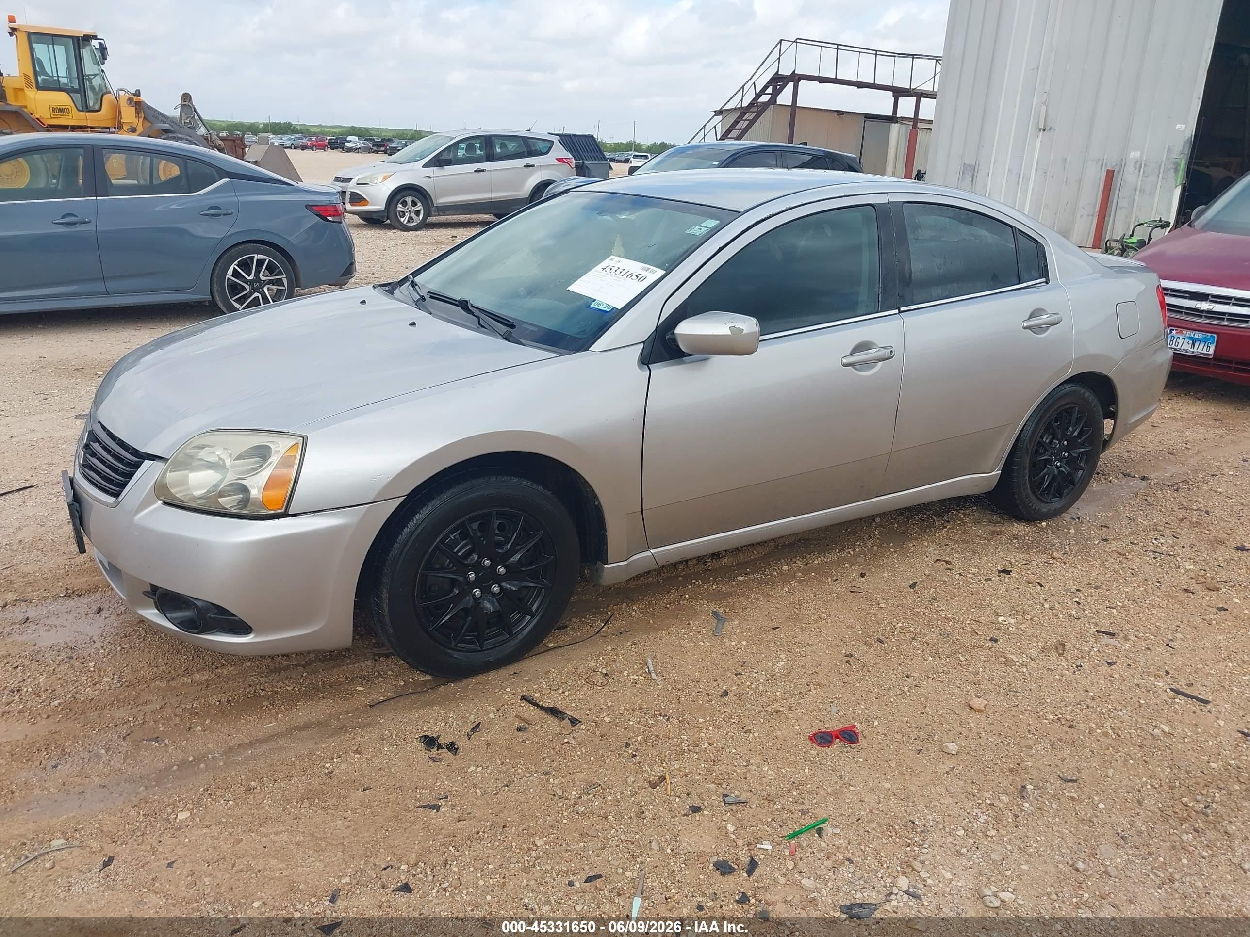 2012 Mitsubishi Galant Es/se Серебряный vin: 4A32B3FFXCE012001
