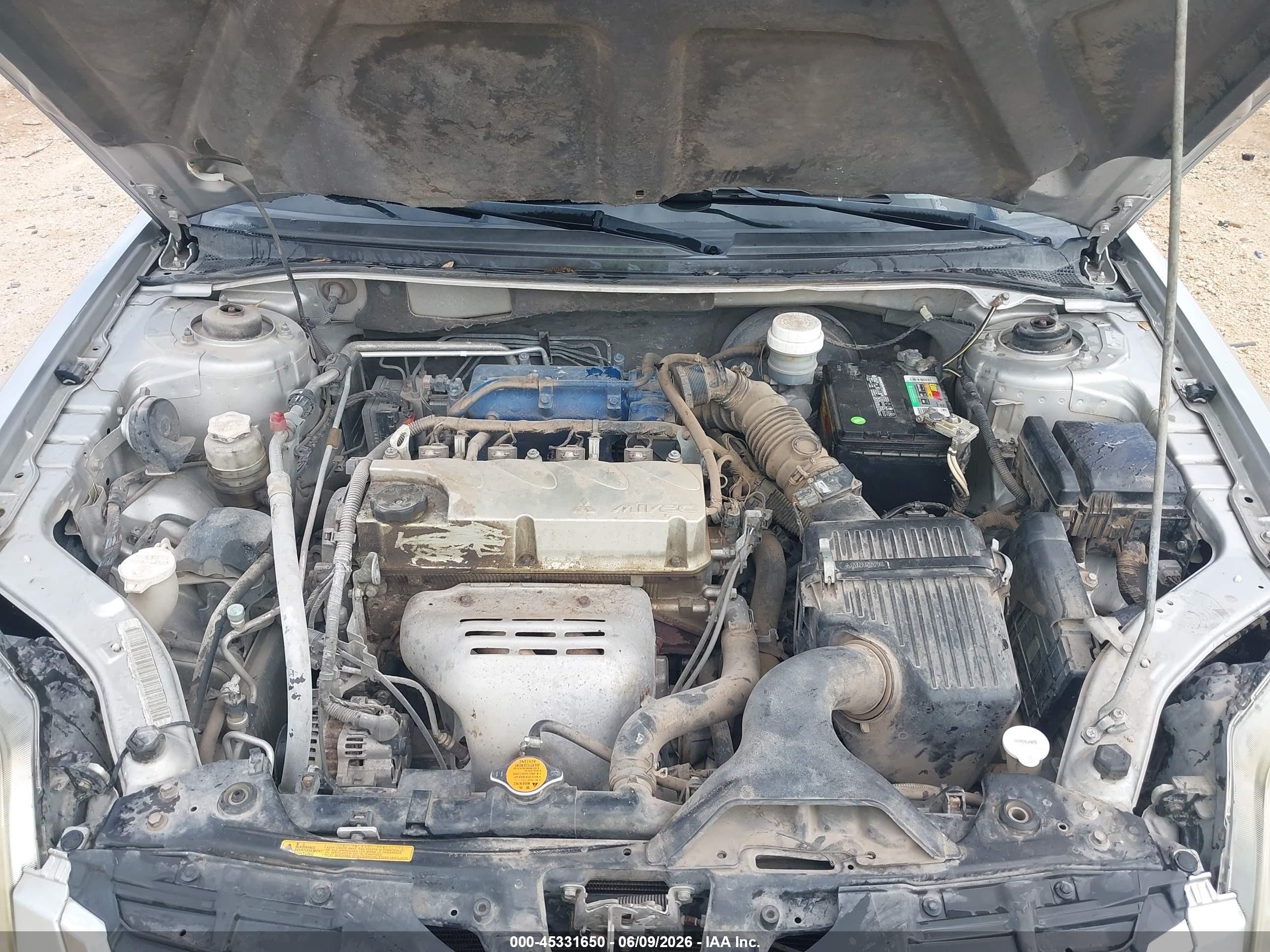 2012 Mitsubishi Galant Es/se Серебряный vin: 4A32B3FFXCE012001