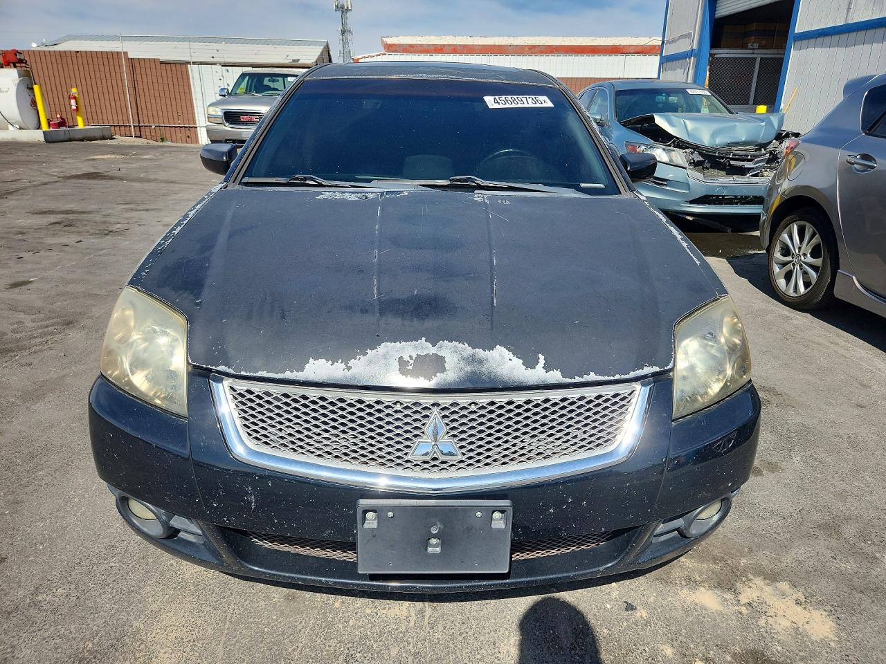 2012 Mitsubishi Galant Black vin: 4A32B3FFXCE017375