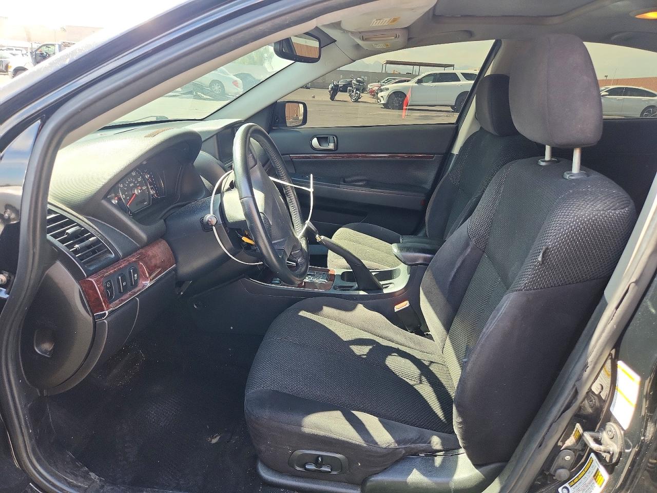 2012 Mitsubishi Galant Black vin: 4A32B3FFXCE017375