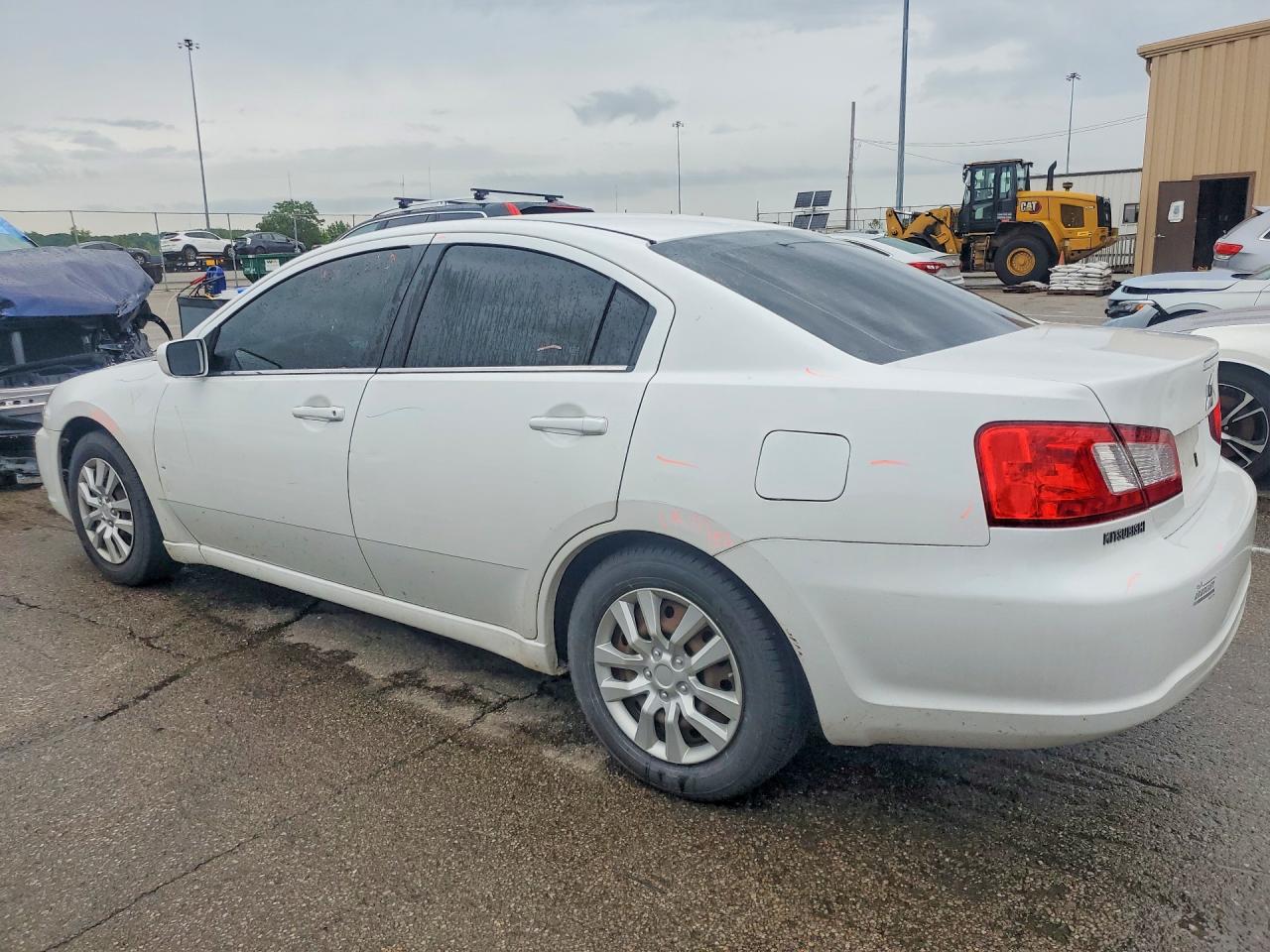 2012 Mitsubishi Galant Es White vin: 4A32B3FFXCE022561