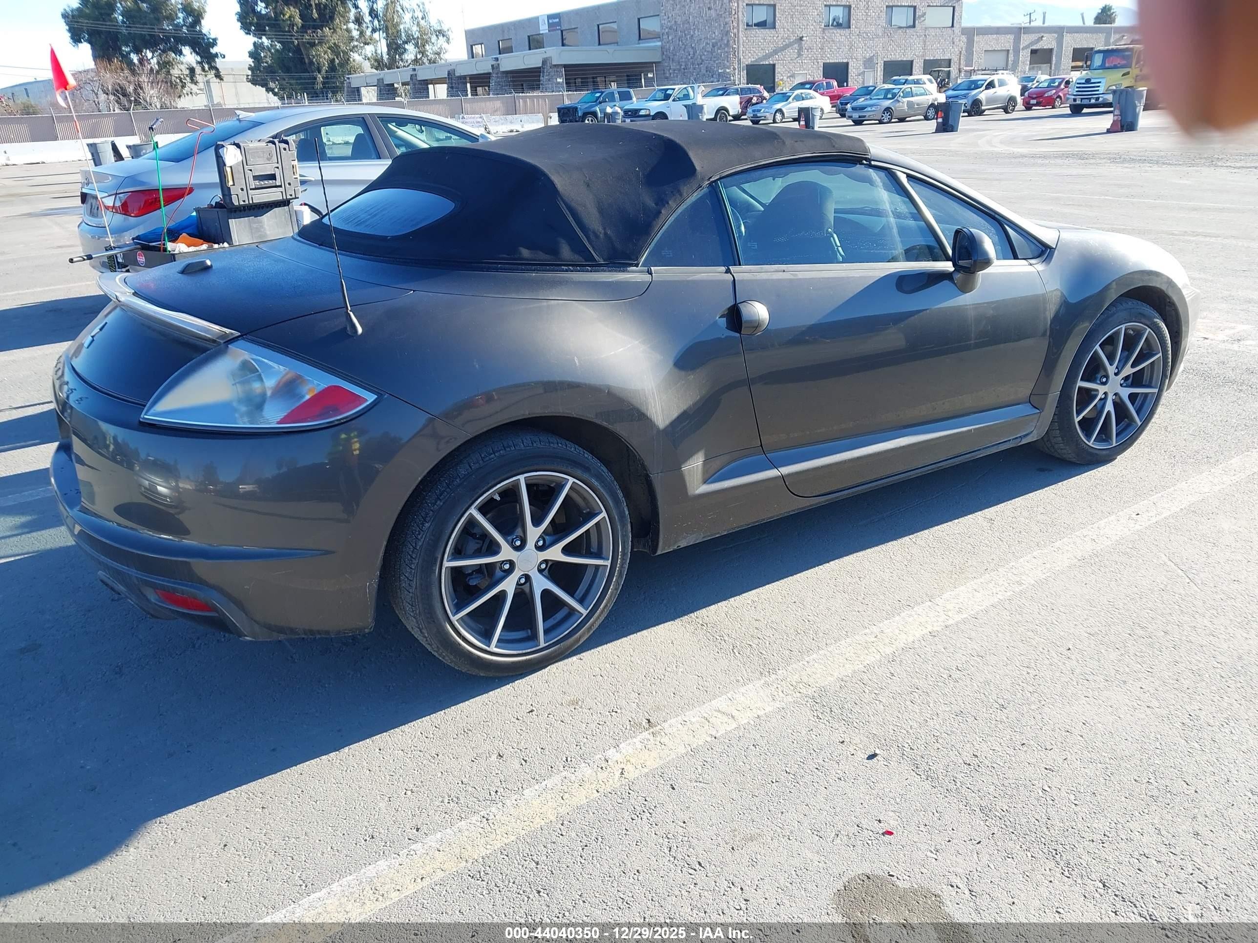 2012 Mitsubishi Eclipse Spyder Gs Sport Green vin: 4A37L2EF3CE003591