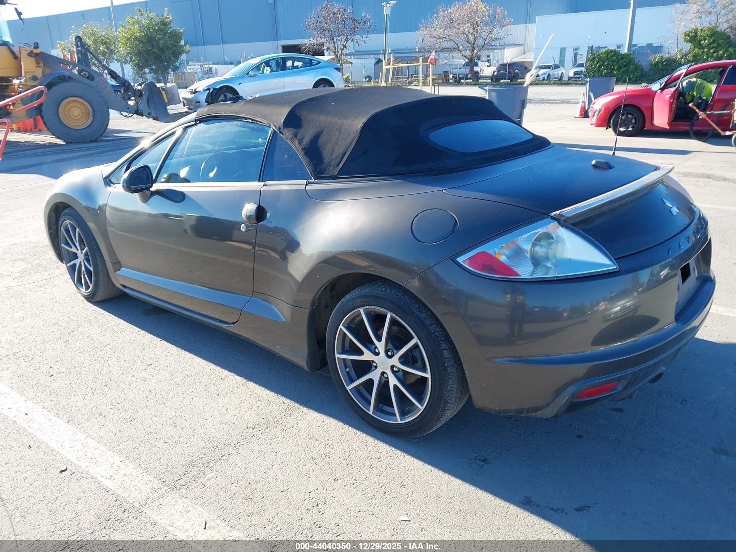2012 Mitsubishi Eclipse Spyder Gs Sport Green vin: 4A37L2EF3CE003591