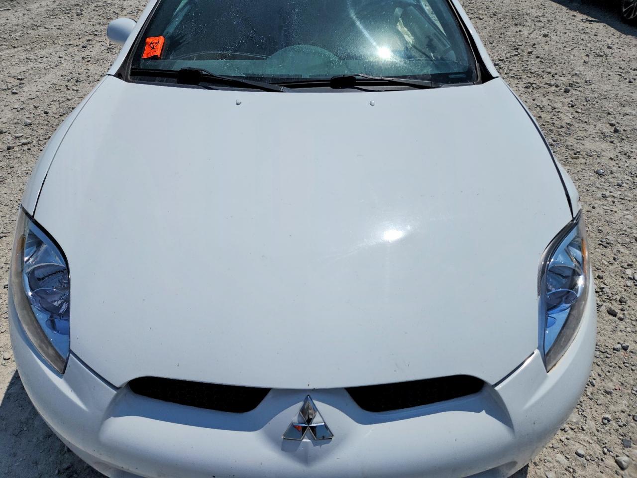 2012 Mitsubishi Eclipse Spyder Gs White vin: 4A37L2EF4CE001848