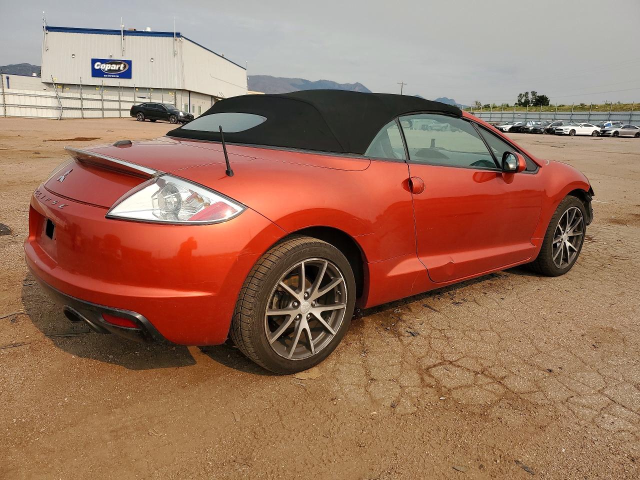 2012 Mitsubishi Eclipse Spyder Gs Orange vin: 4A37L2EF4CE002918
