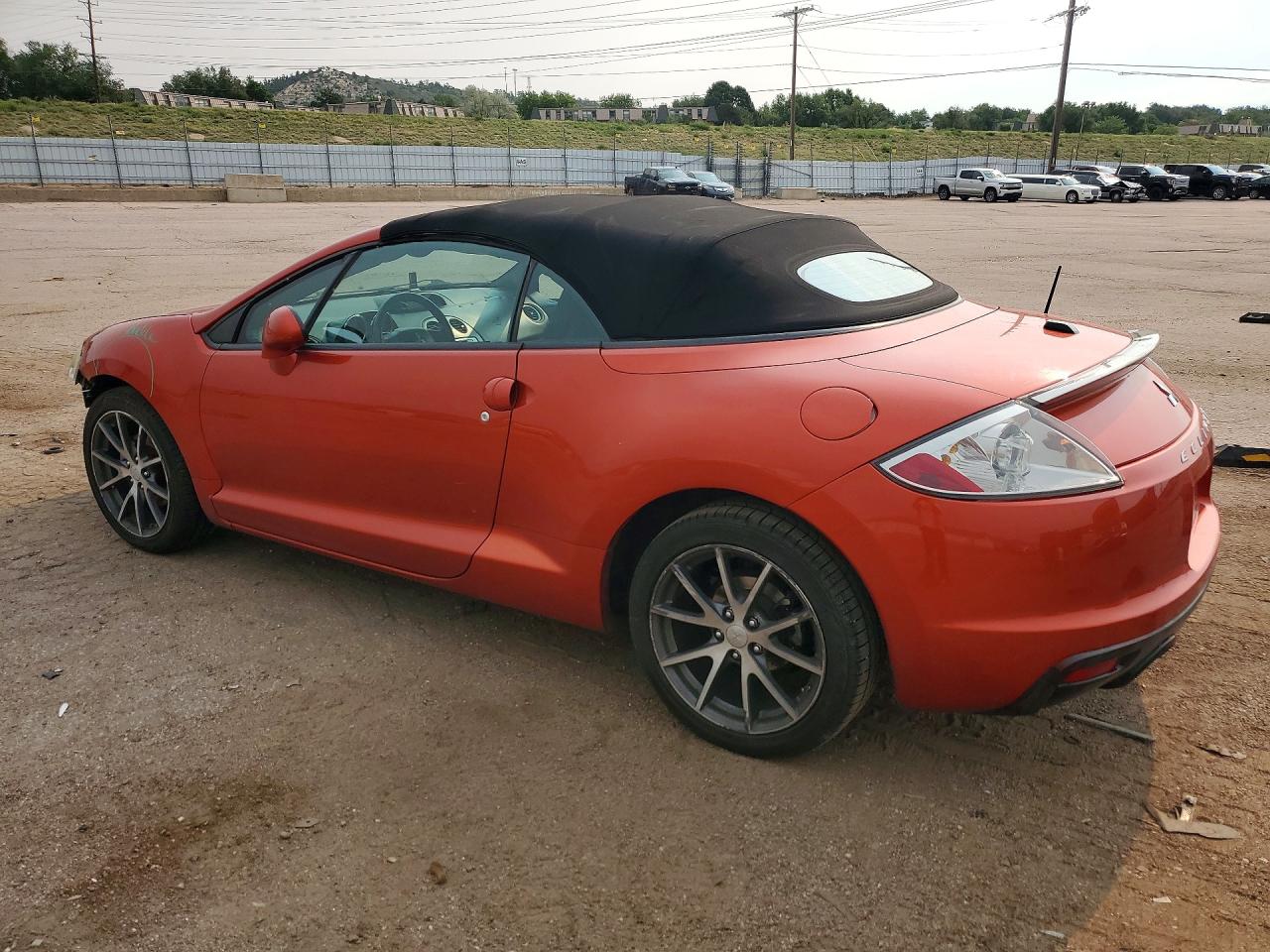 2012 Mitsubishi Eclipse Spyder Gs Orange vin: 4A37L2EF4CE002918