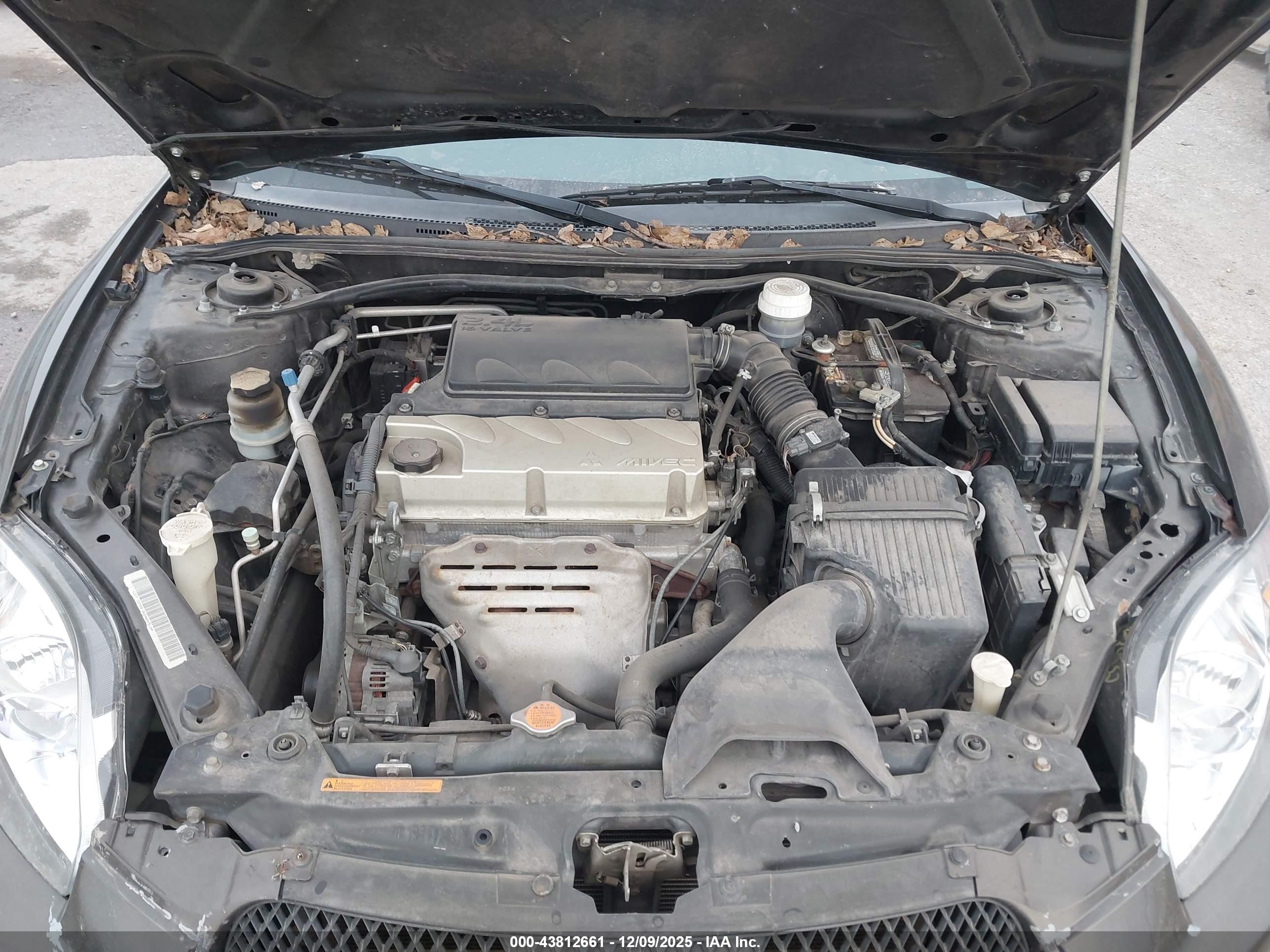 2012 Mitsubishi Eclipse Spyder Gs Sport Черный vin: 4A37L2EF6CE002953