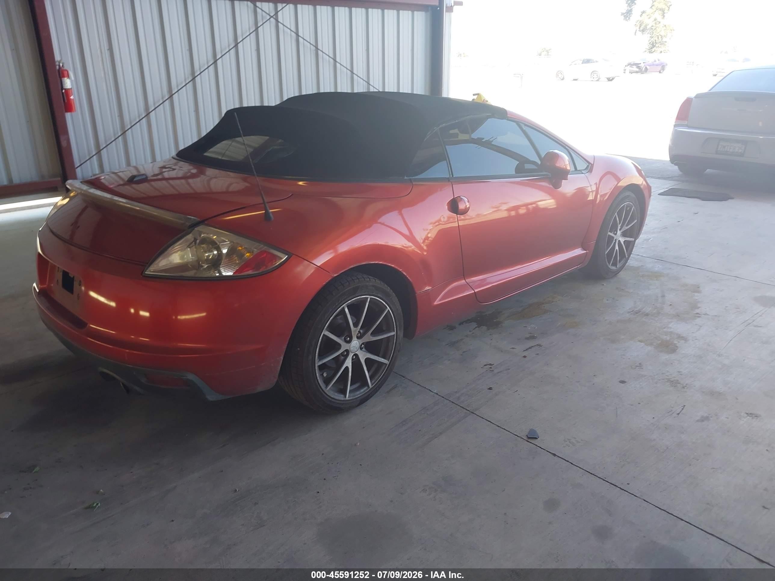 2011 Mitsubishi Eclipse Gs Sport Красный vin: 4A37L2EF8BE002922