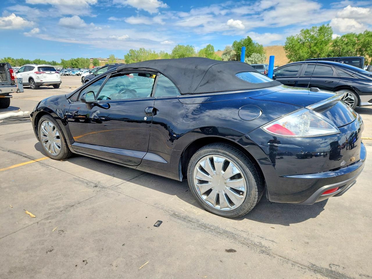 2012 Mitsubishi Eclipse Spyder Gs Black vin: 4A37L2EF8CE002162