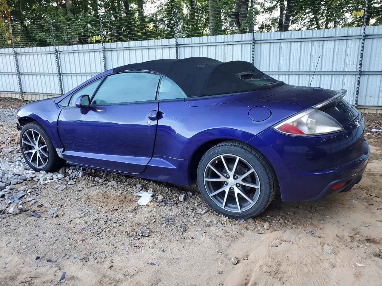 2012 Mitsubishi Eclipse Spyder Gs Purple vin: 4A37L2EF9CE001098