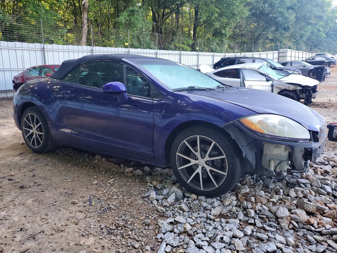 2012 Mitsubishi Eclipse Spyder Gs Purple vin: 4A37L2EF9CE001098