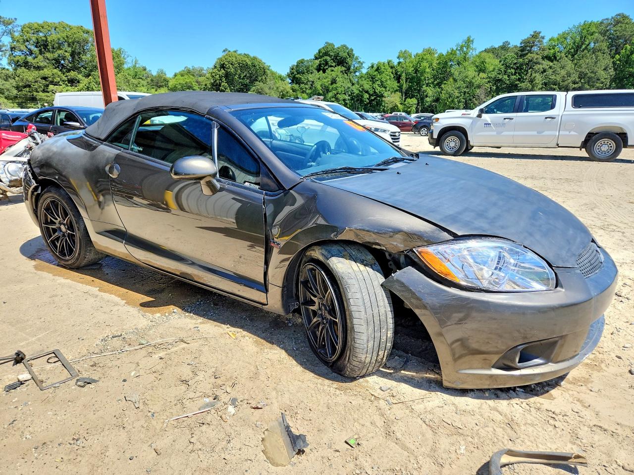 2012 Mitsubishi Eclipse Spyder Gs Charcoal vin: 4A37L2EFXCE001403