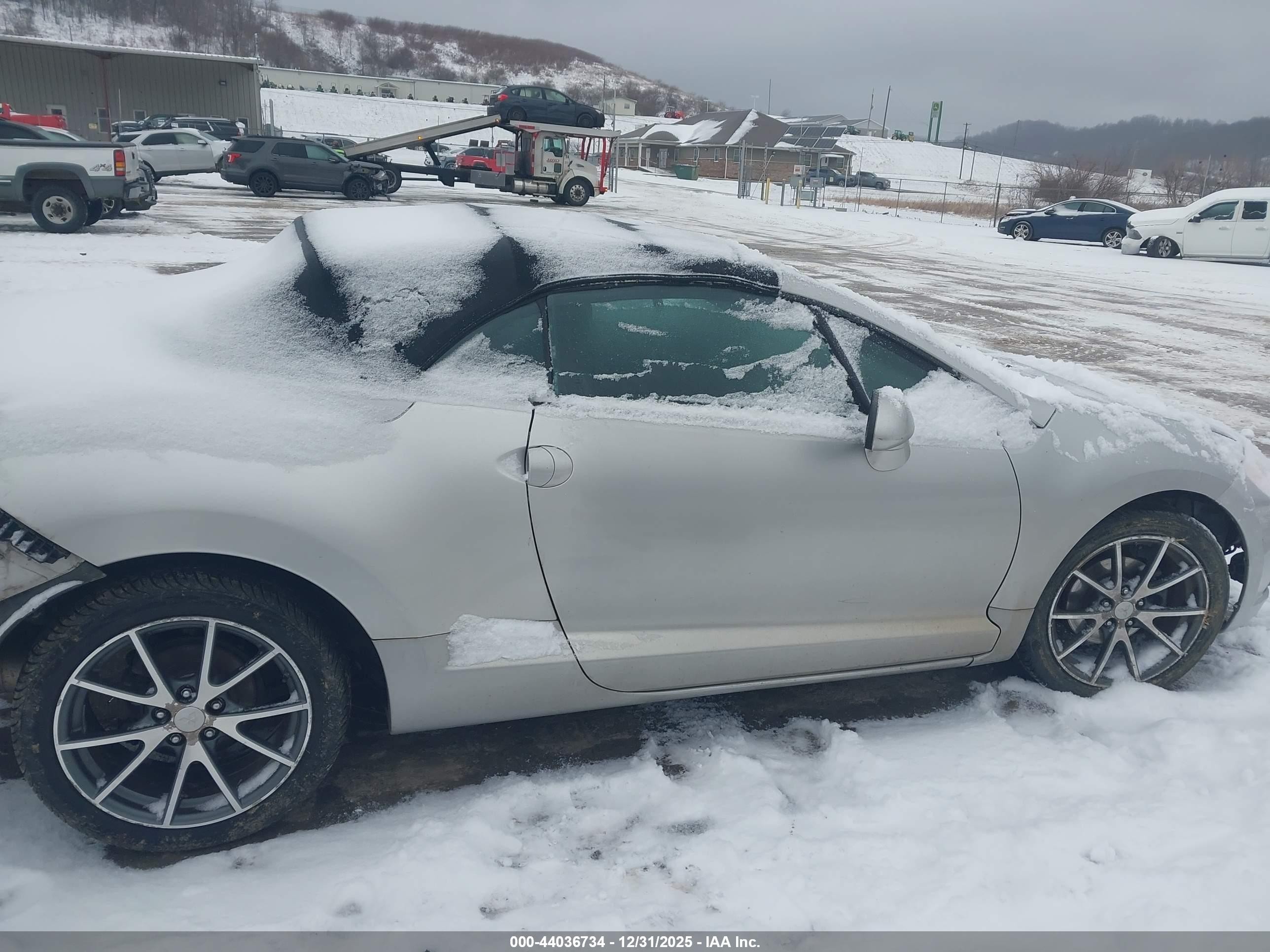 2012 Mitsubishi Eclipse Spyder Gs Sport Серебряный vin: 4A37L2EFXCE001546