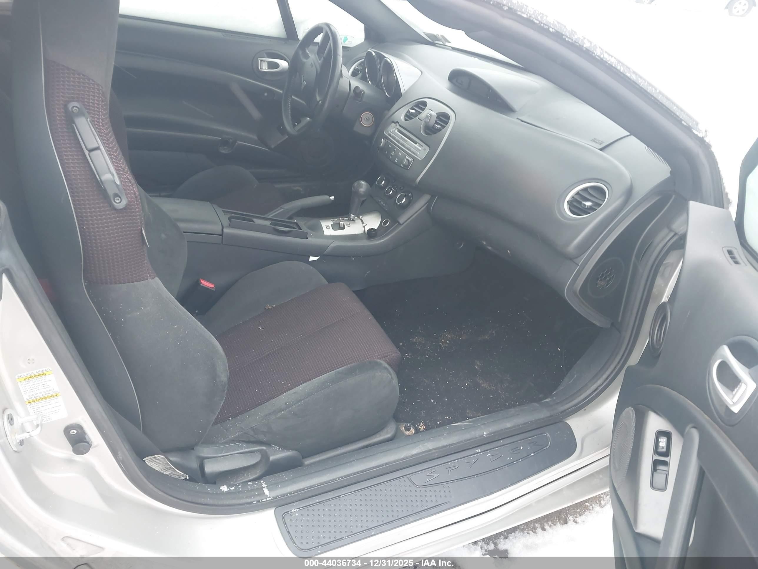 2012 Mitsubishi Eclipse Spyder Gs Sport Серебряный vin: 4A37L2EFXCE001546