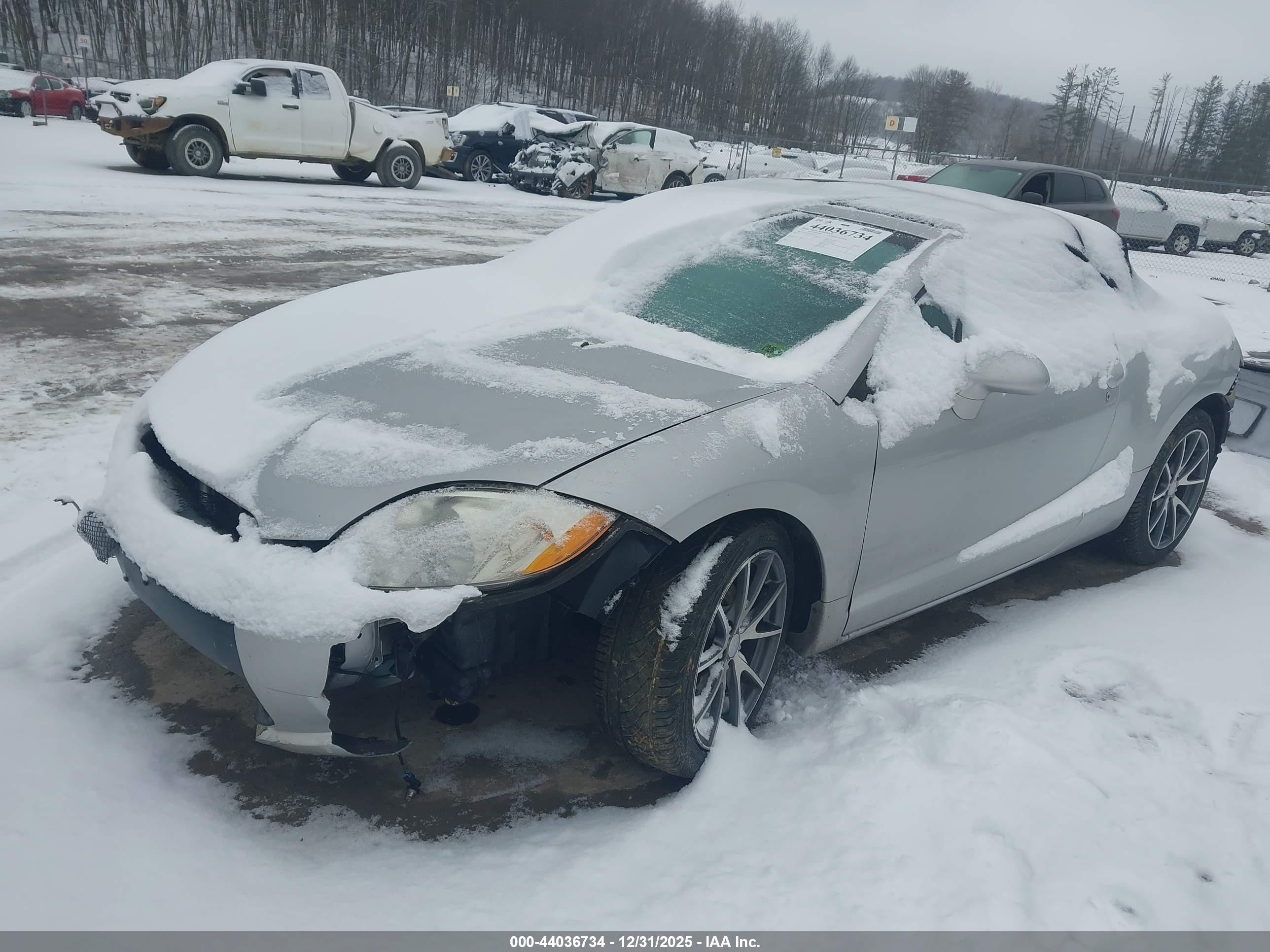 2012 Mitsubishi Eclipse Spyder Gs Sport Серебряный vin: 4A37L2EFXCE001546