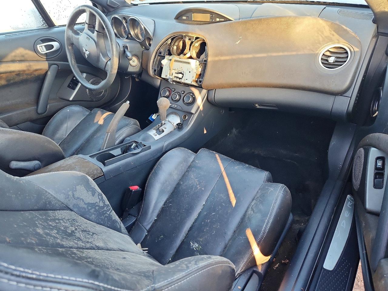 2012 Mitsubishi Eclipse Spyder Gs Black vin: 4A37L5EF0CE007762
