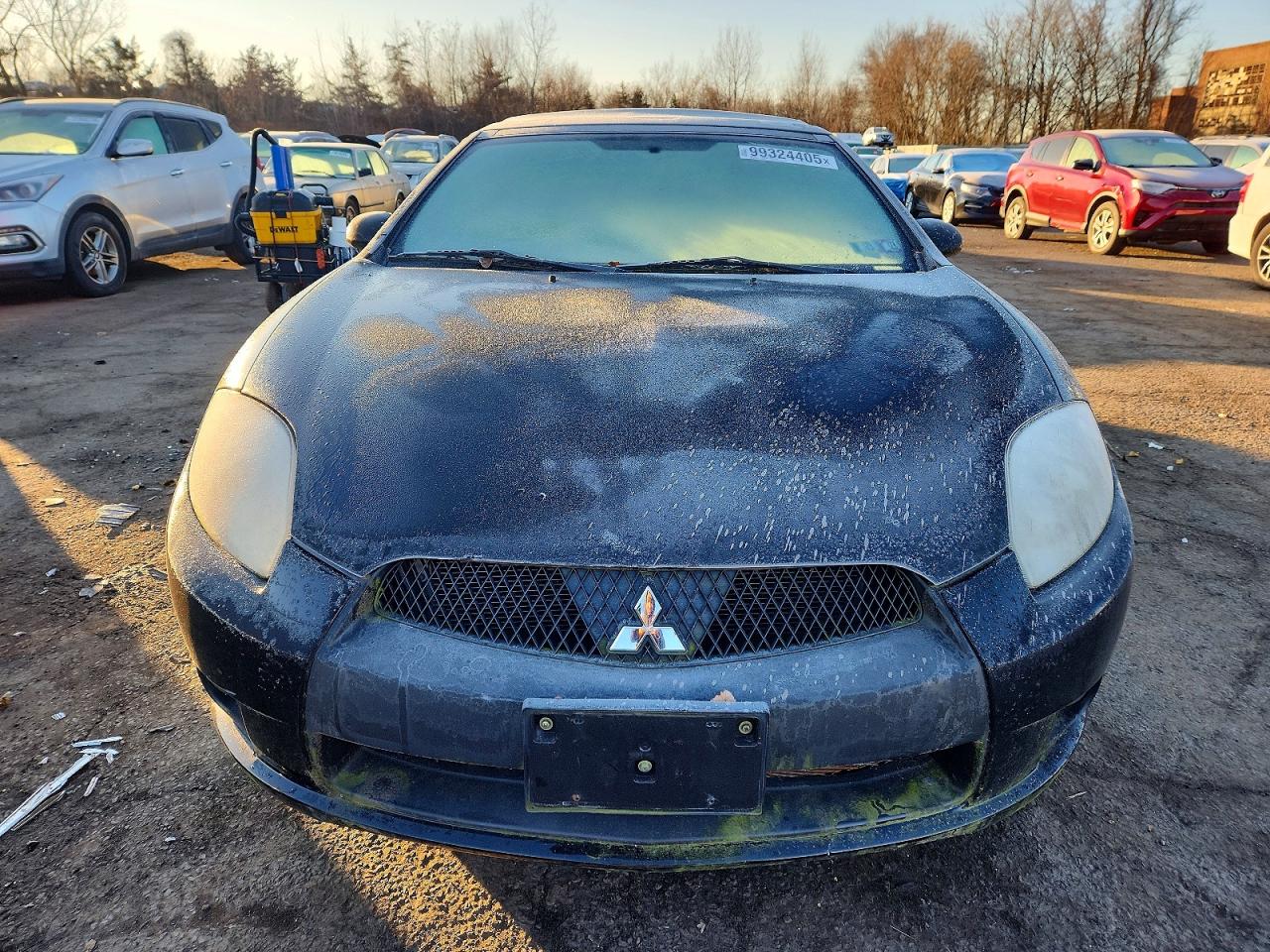 2012 Mitsubishi Eclipse Spyder Gs Black vin: 4A37L5EF0CE007762