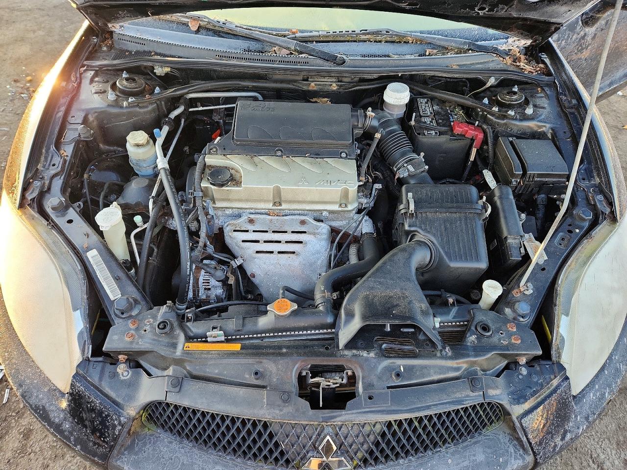 2012 Mitsubishi Eclipse Spyder Gs Black vin: 4A37L5EF0CE007762
