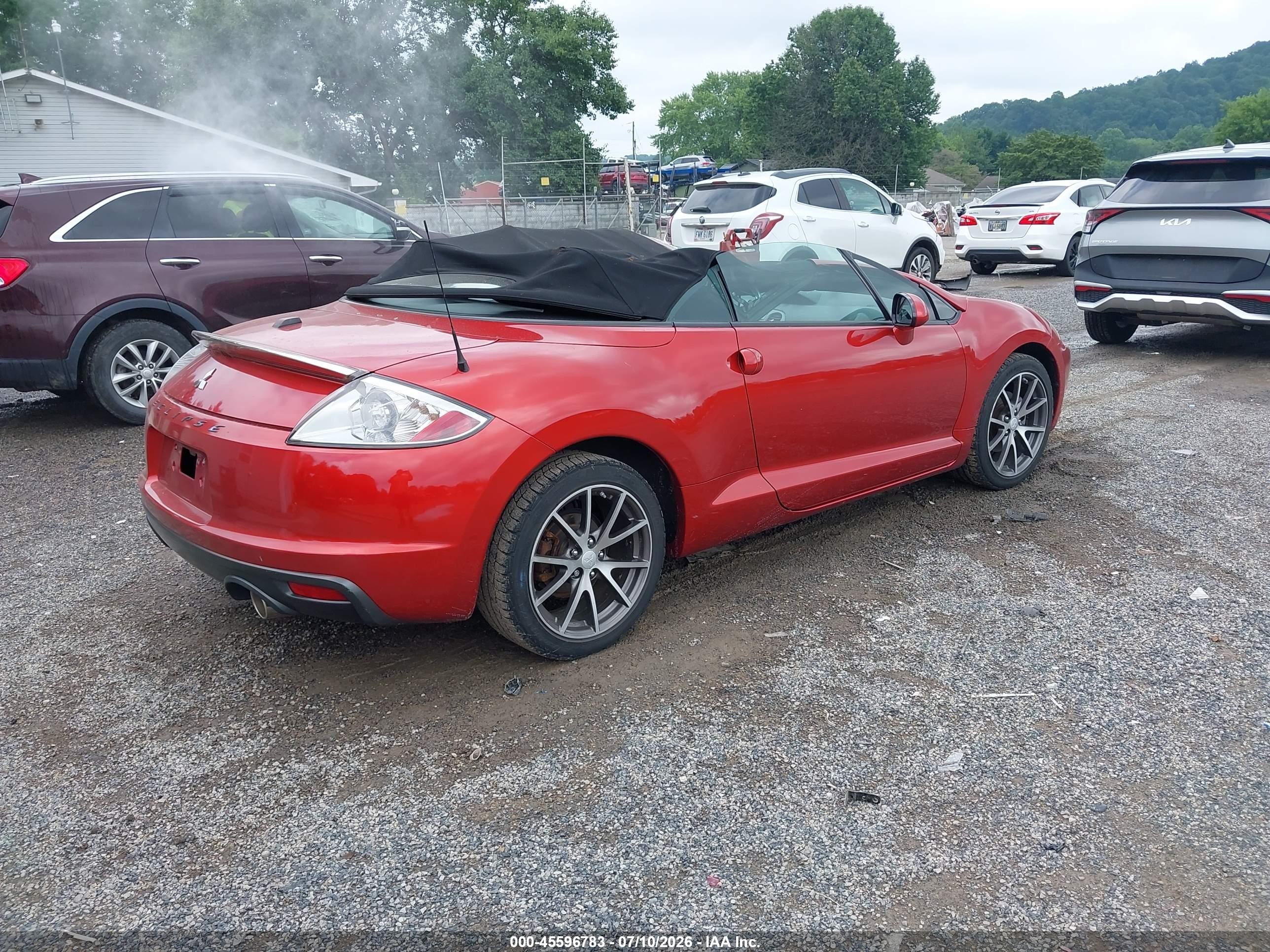 2011 Mitsubishi Eclipse Gs Sport Orange vin: 4A37L5EF8BE001996