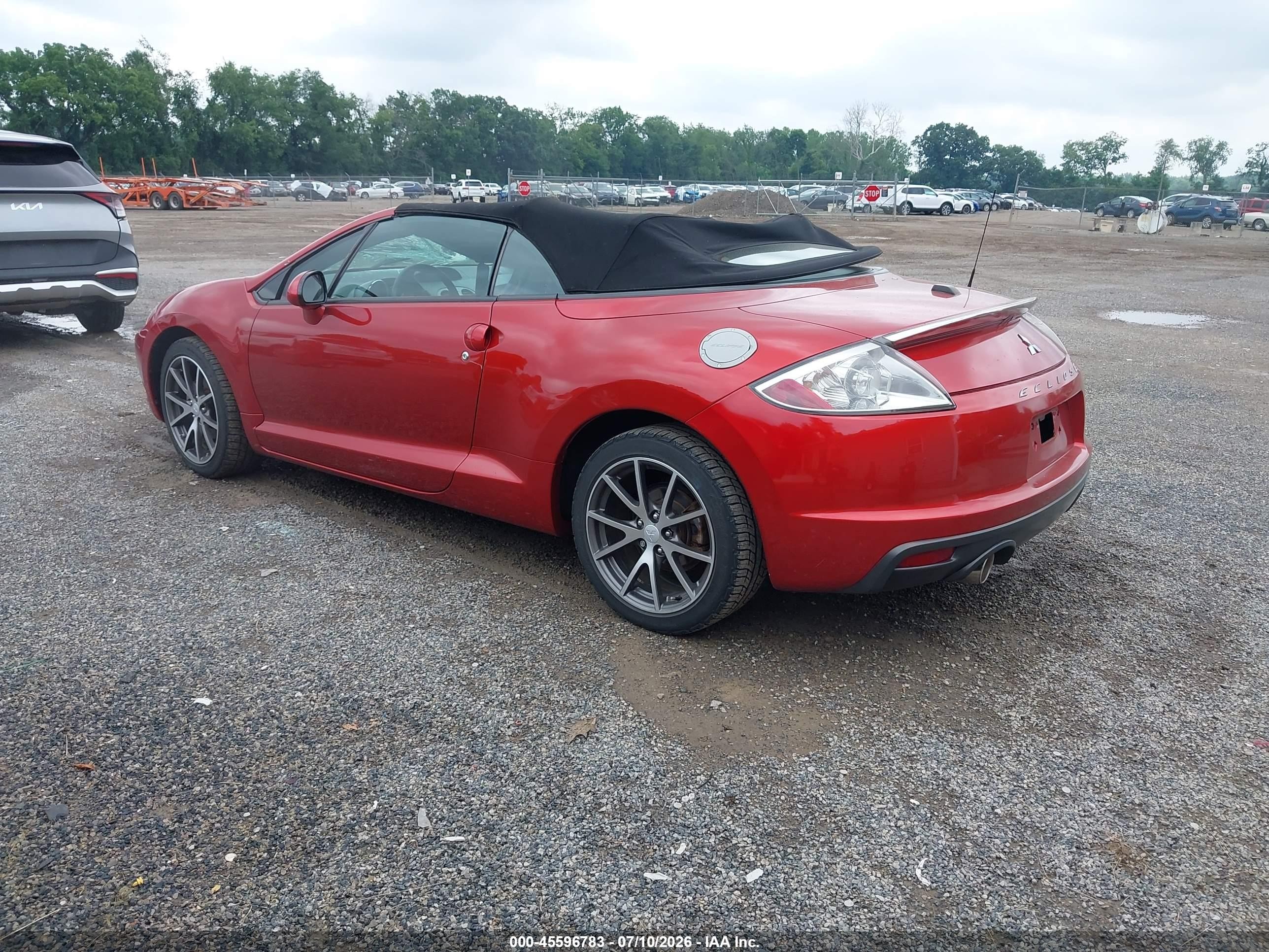 2011 Mitsubishi Eclipse Gs Sport Orange vin: 4A37L5EF8BE001996