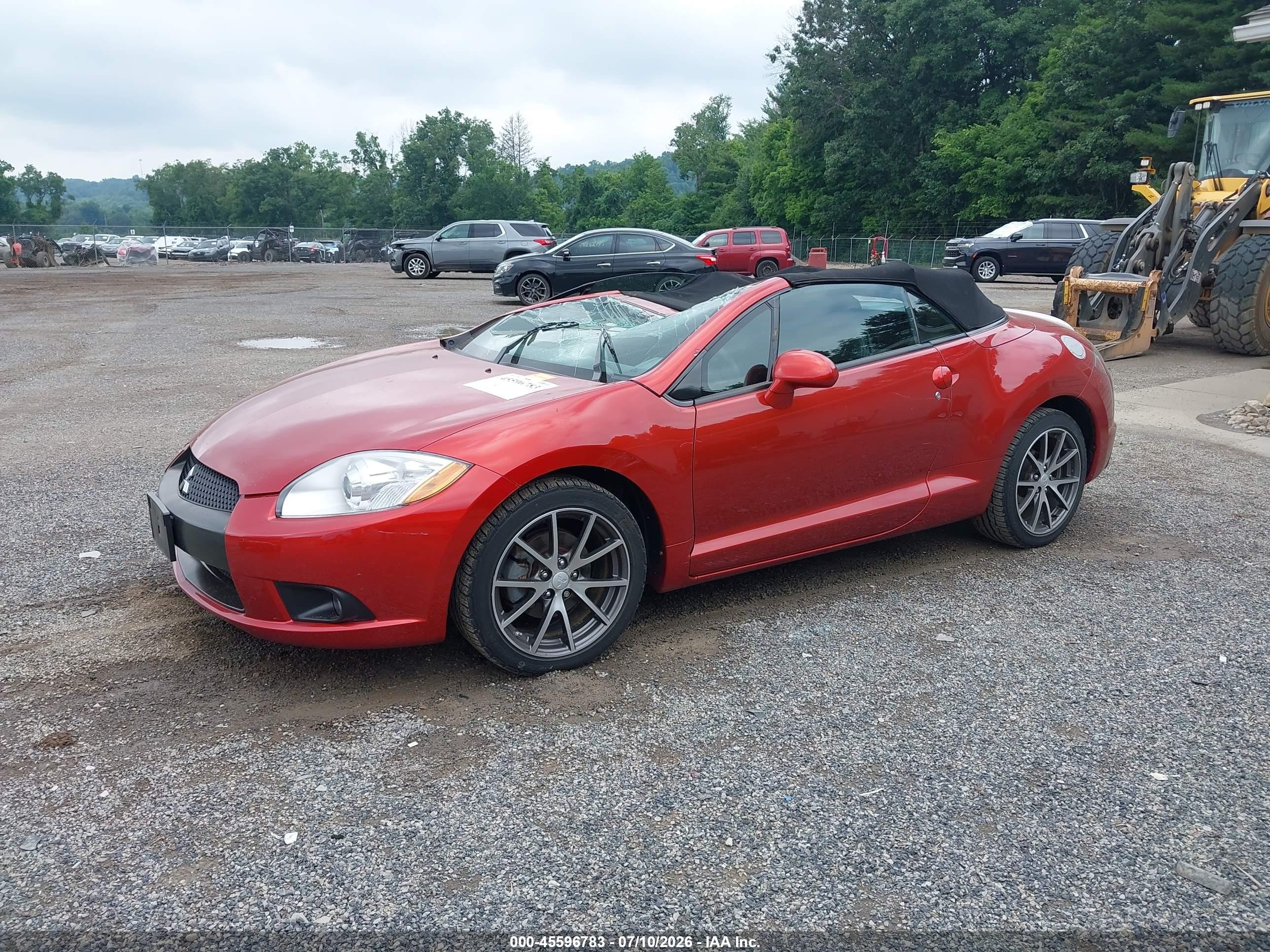 2011 Mitsubishi Eclipse Gs Sport Orange vin: 4A37L5EF8BE001996
