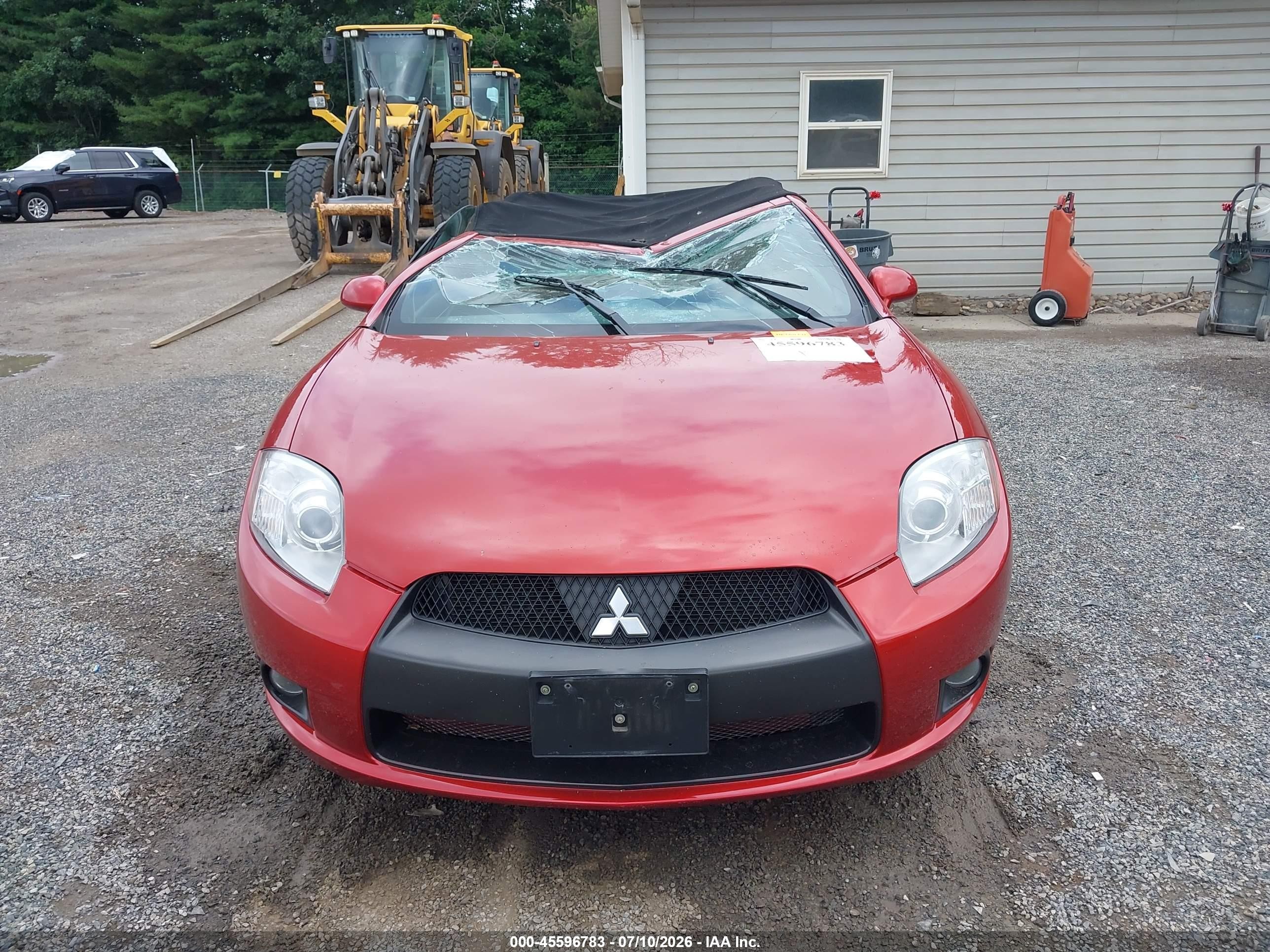 2011 Mitsubishi Eclipse Gs Sport Orange vin: 4A37L5EF8BE001996