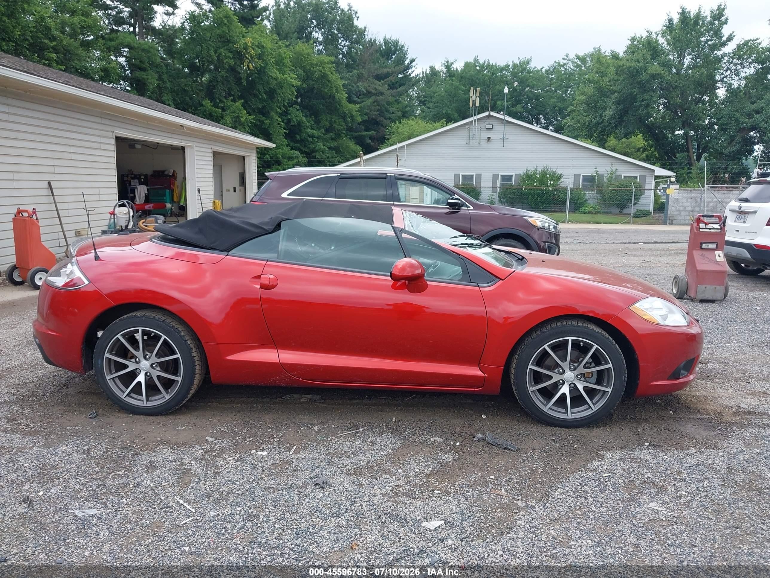 2011 Mitsubishi Eclipse Gs Sport Orange vin: 4A37L5EF8BE001996