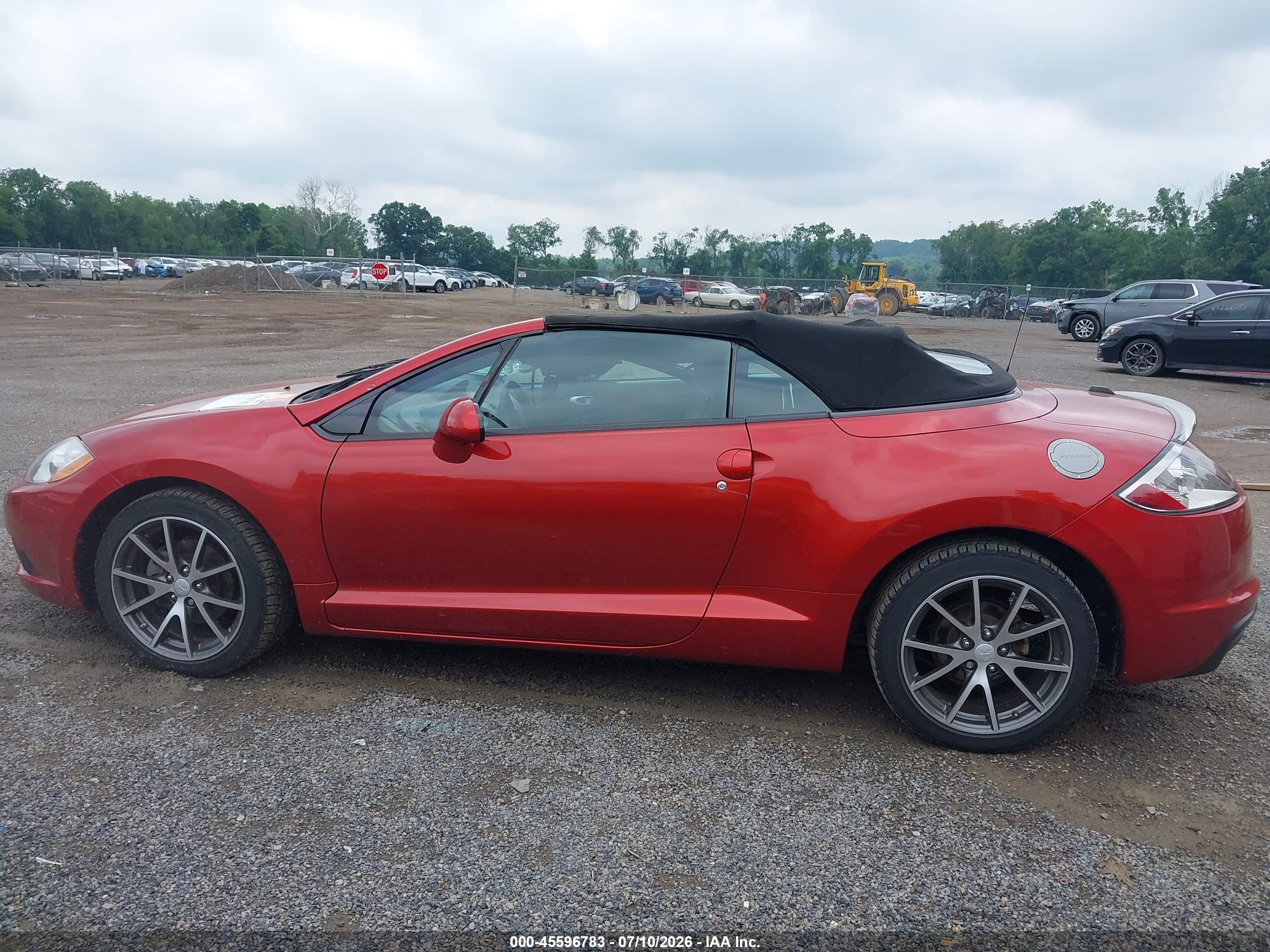 2011 Mitsubishi Eclipse Gs Sport Orange vin: 4A37L5EF8BE001996