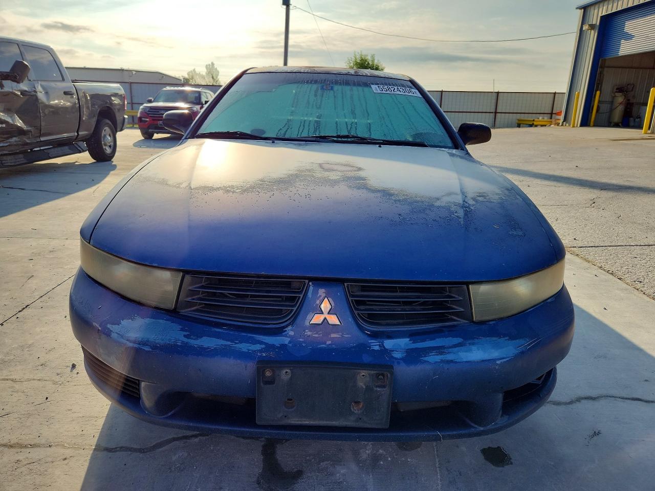 2002 Mitsubishi Galant De Blue vin: 4A3AA36G02E100285