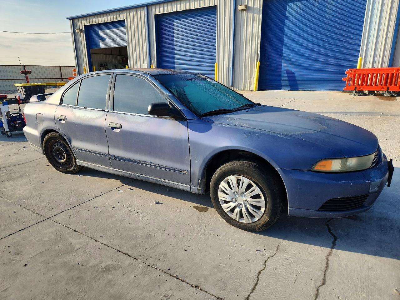 2002 Mitsubishi Galant De Blue vin: 4A3AA36G02E100285