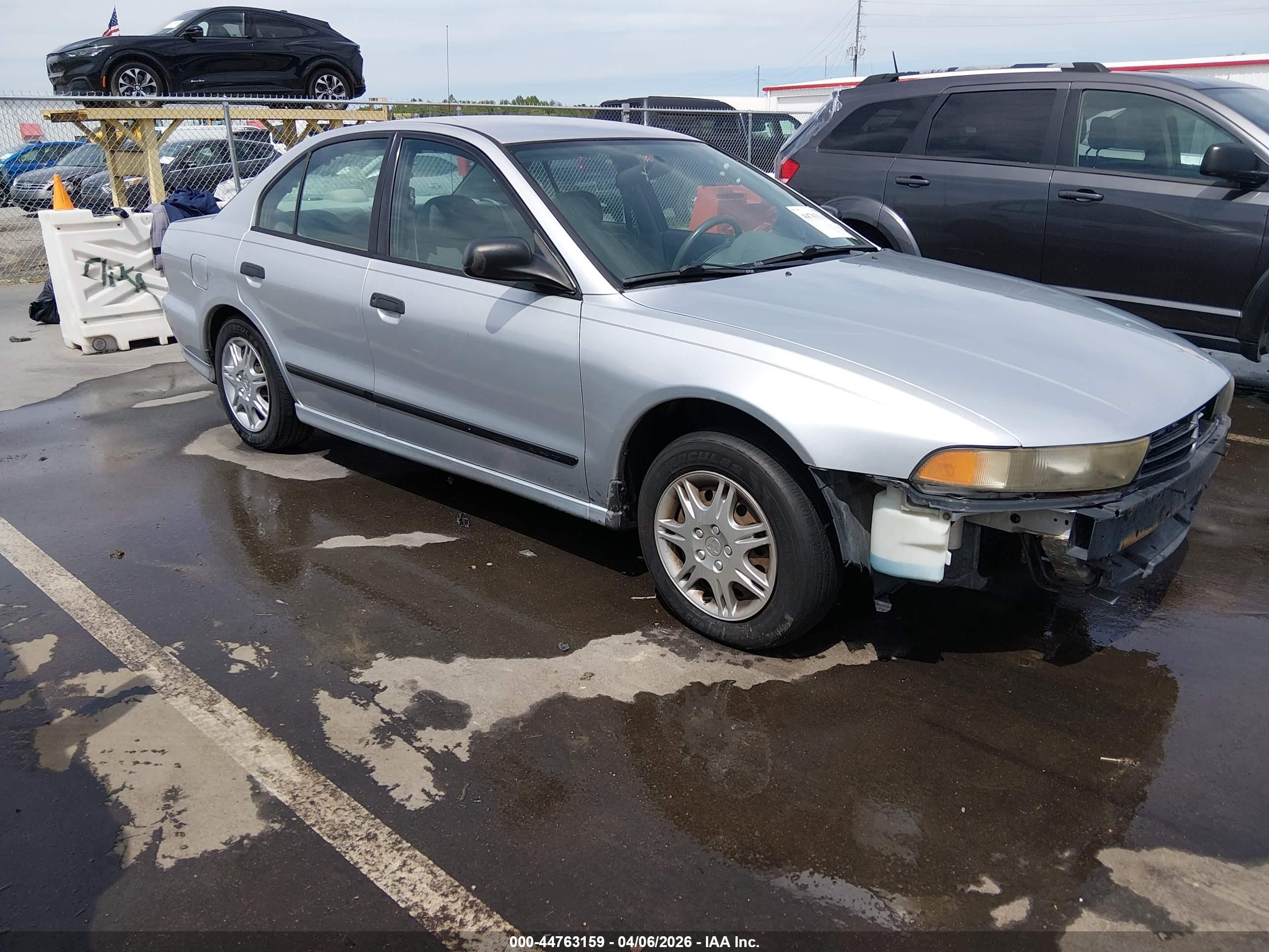 2003 Mitsubishi Galant De Silver vin: 4A3AA36G53E127192