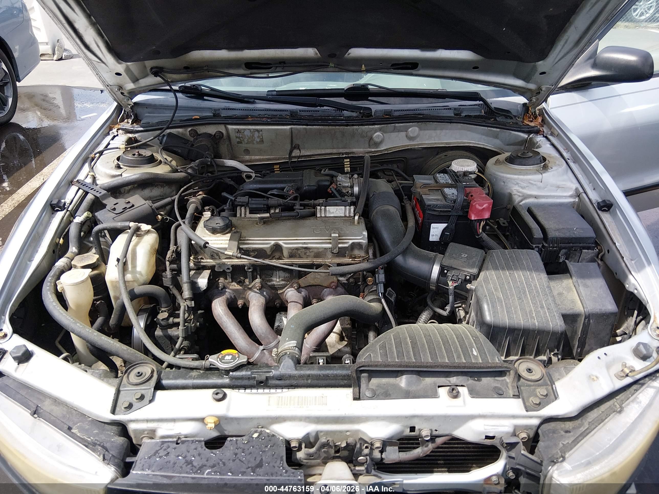 2003 Mitsubishi Galant De Silver vin: 4A3AA36G53E127192