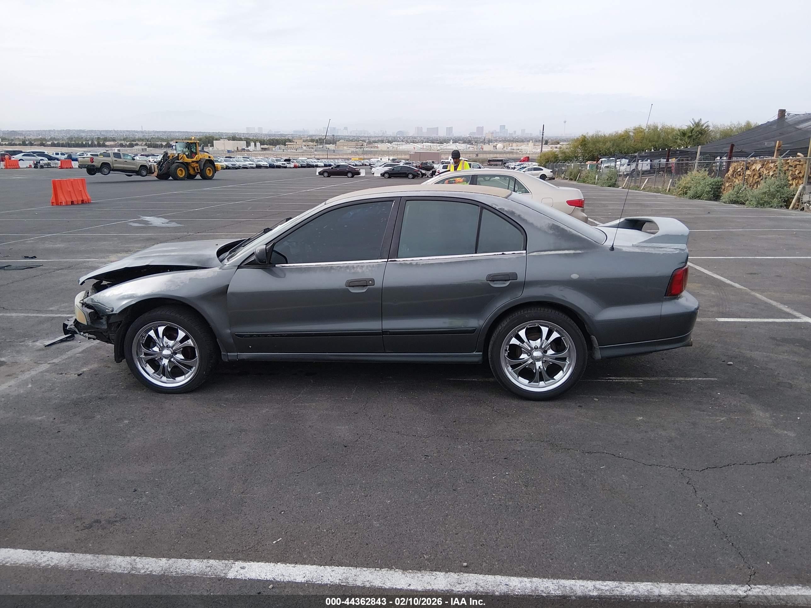 2003 Mitsubishi Galant De Gray vin: 4A3AA36G53E184976
