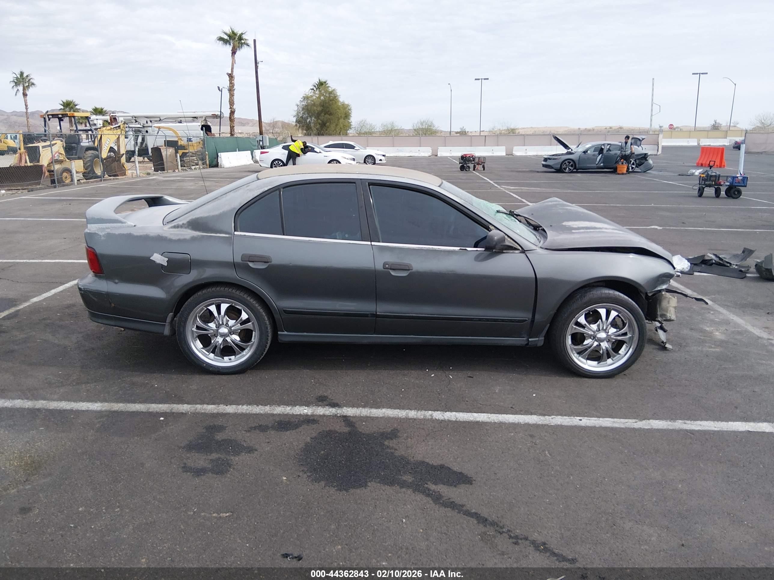 2003 Mitsubishi Galant De Gray vin: 4A3AA36G53E184976
