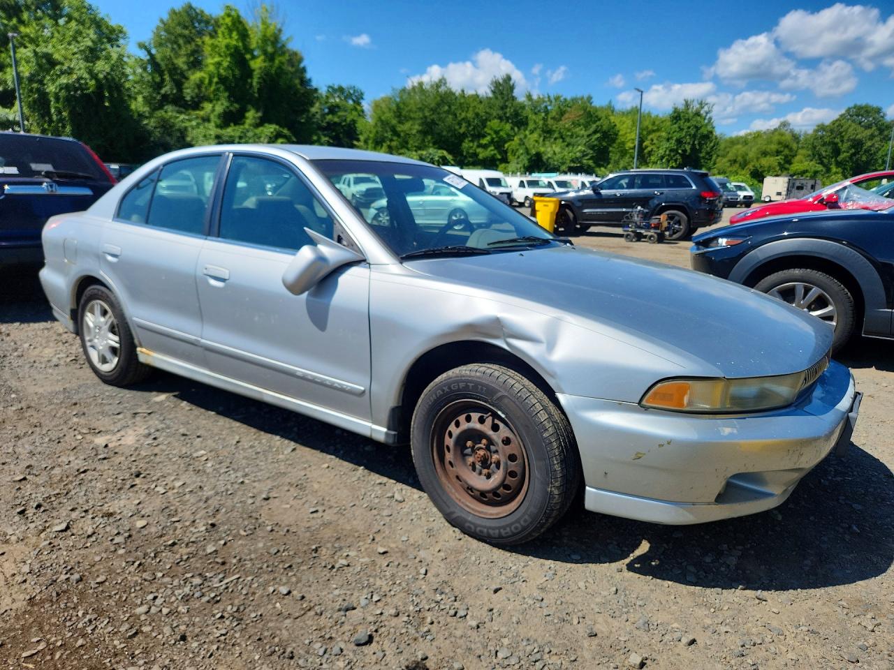 2001 Mitsubishi Galant Es Silver vin: 4A3AA46G01E217420