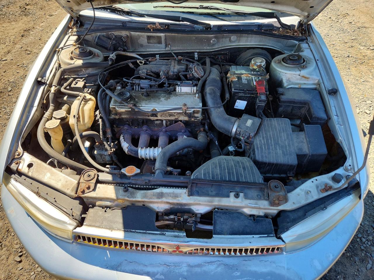 2001 Mitsubishi Galant Es Silver vin: 4A3AA46G01E217420