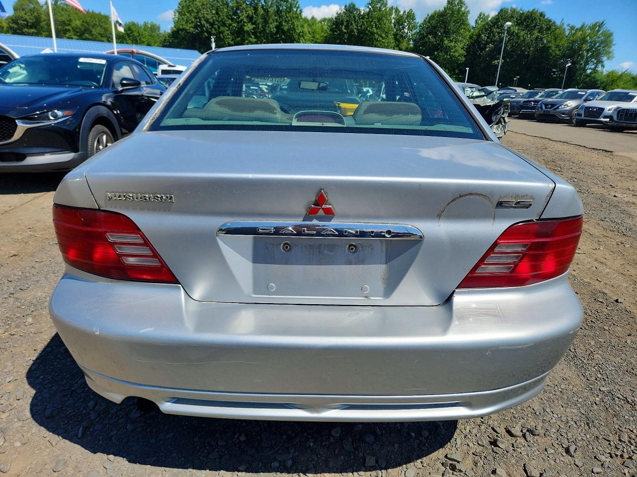 2001 Mitsubishi Galant Es Silver vin: 4A3AA46G01E217420