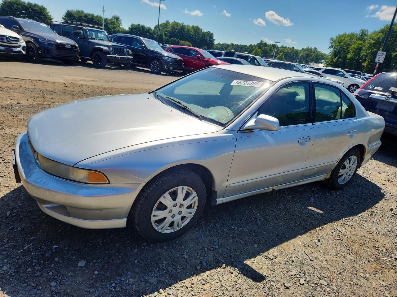 2001 Mitsubishi Galant Es Silver vin: 4A3AA46G01E217420