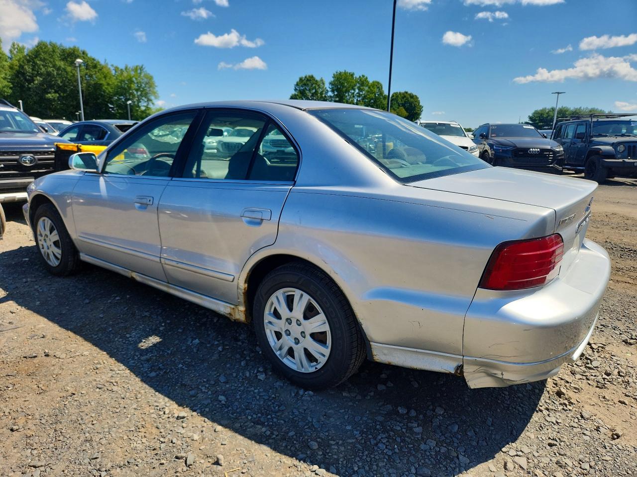 2001 Mitsubishi Galant Es Silver vin: 4A3AA46G01E217420