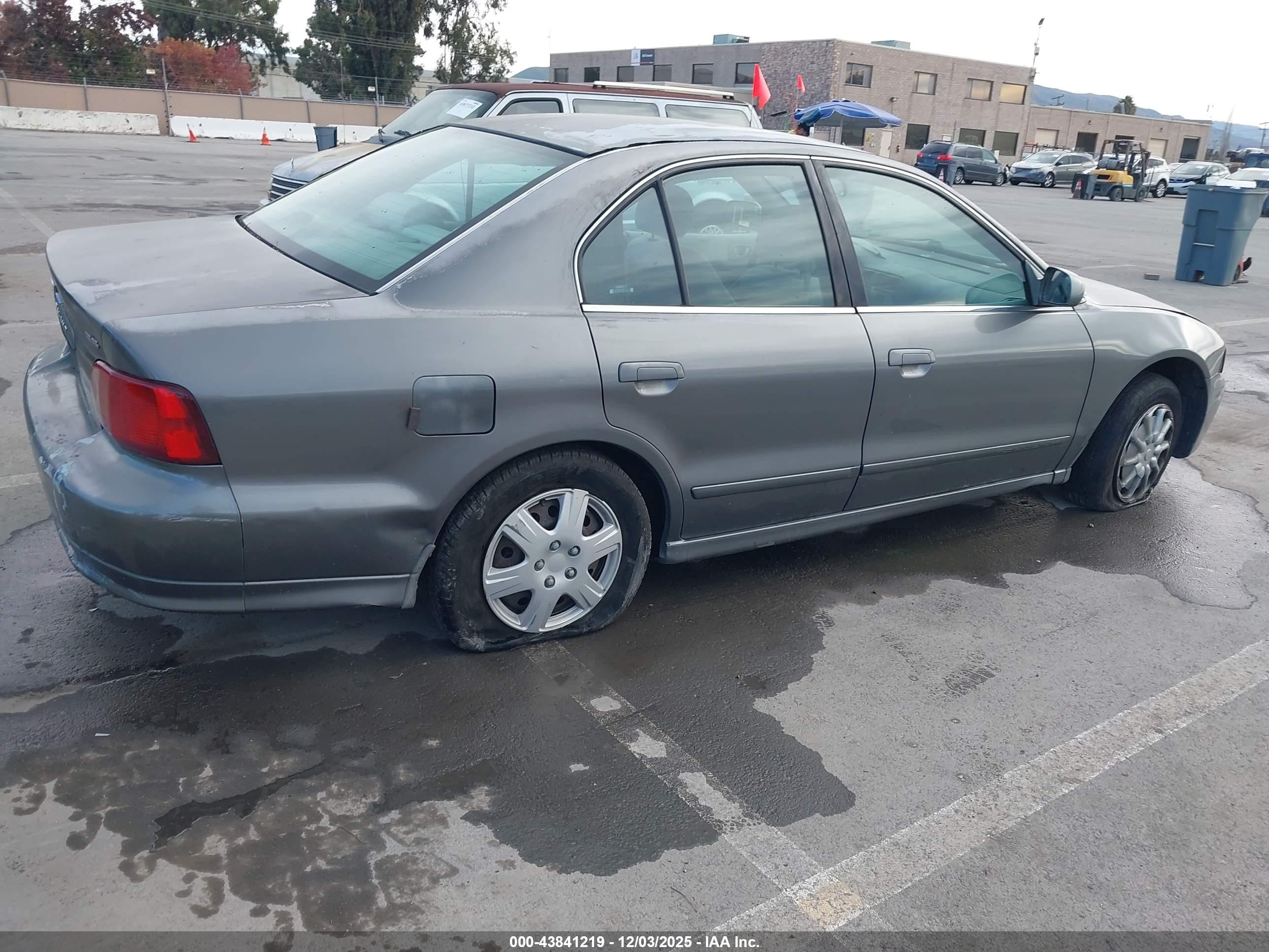 2002 Mitsubishi Galant Es/ls Синий vin: 4A3AA46G02E115309
