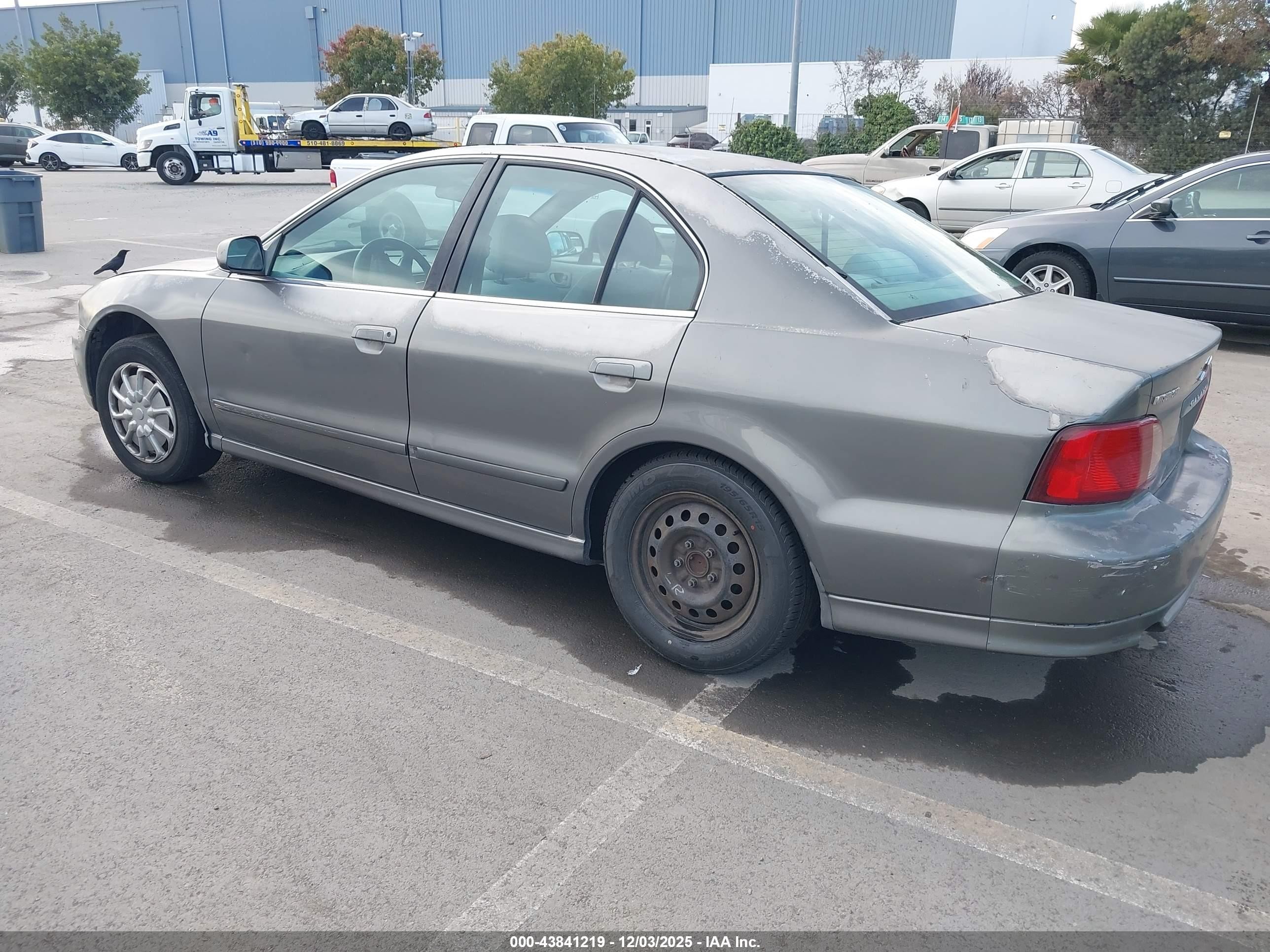2002 Mitsubishi Galant Es/ls Синий vin: 4A3AA46G02E115309