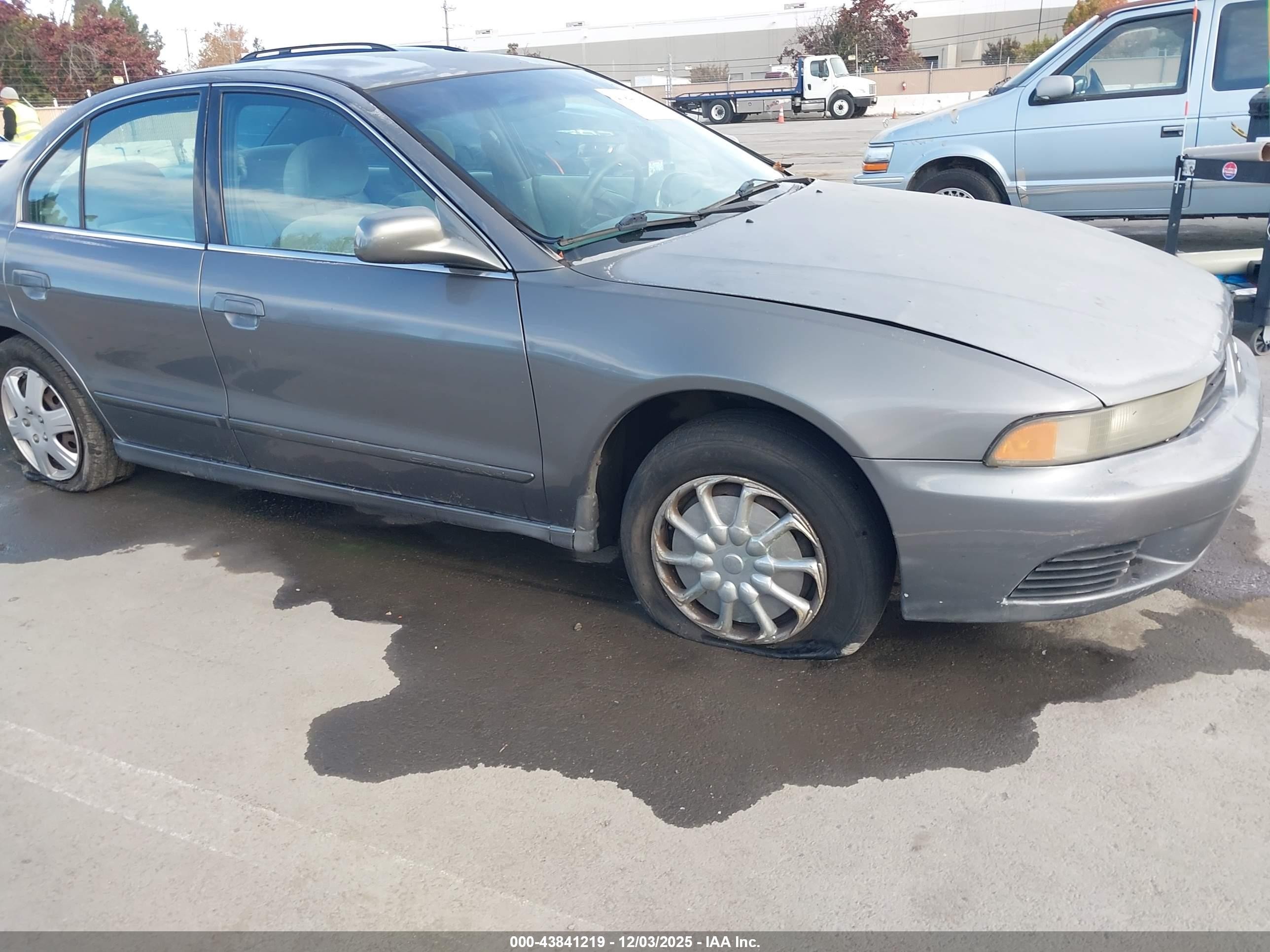 2002 Mitsubishi Galant Es/ls Синий vin: 4A3AA46G02E115309