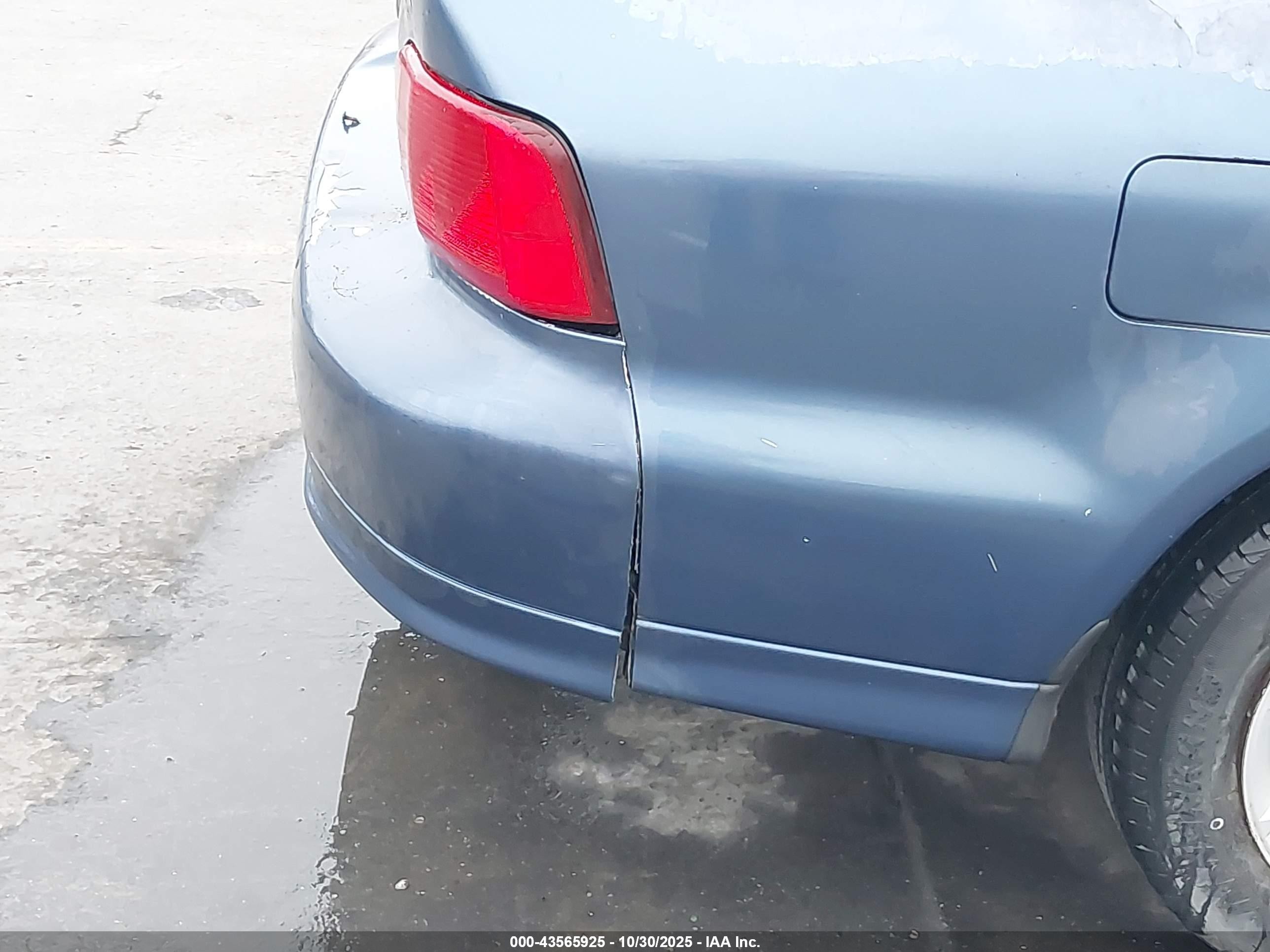 2002 Mitsubishi Galant Es/ls Blue vin: 4A3AA46G02E125547