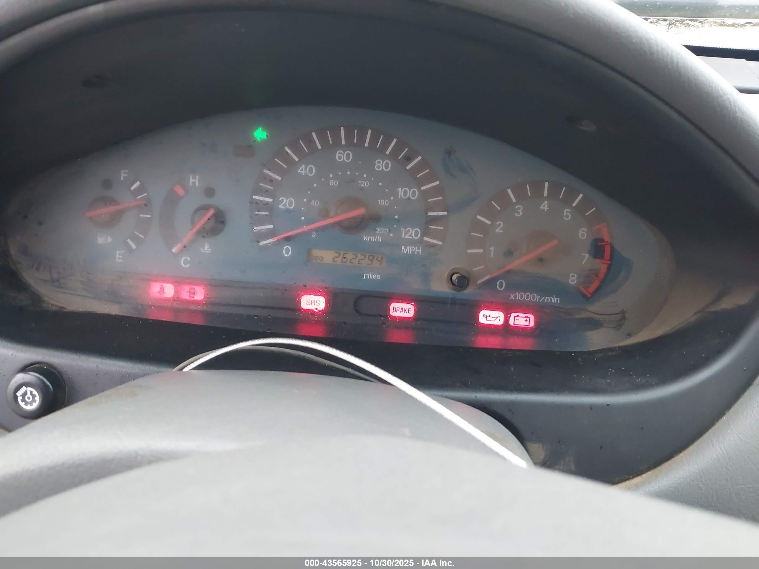 2002 Mitsubishi Galant Es/ls Blue vin: 4A3AA46G02E125547