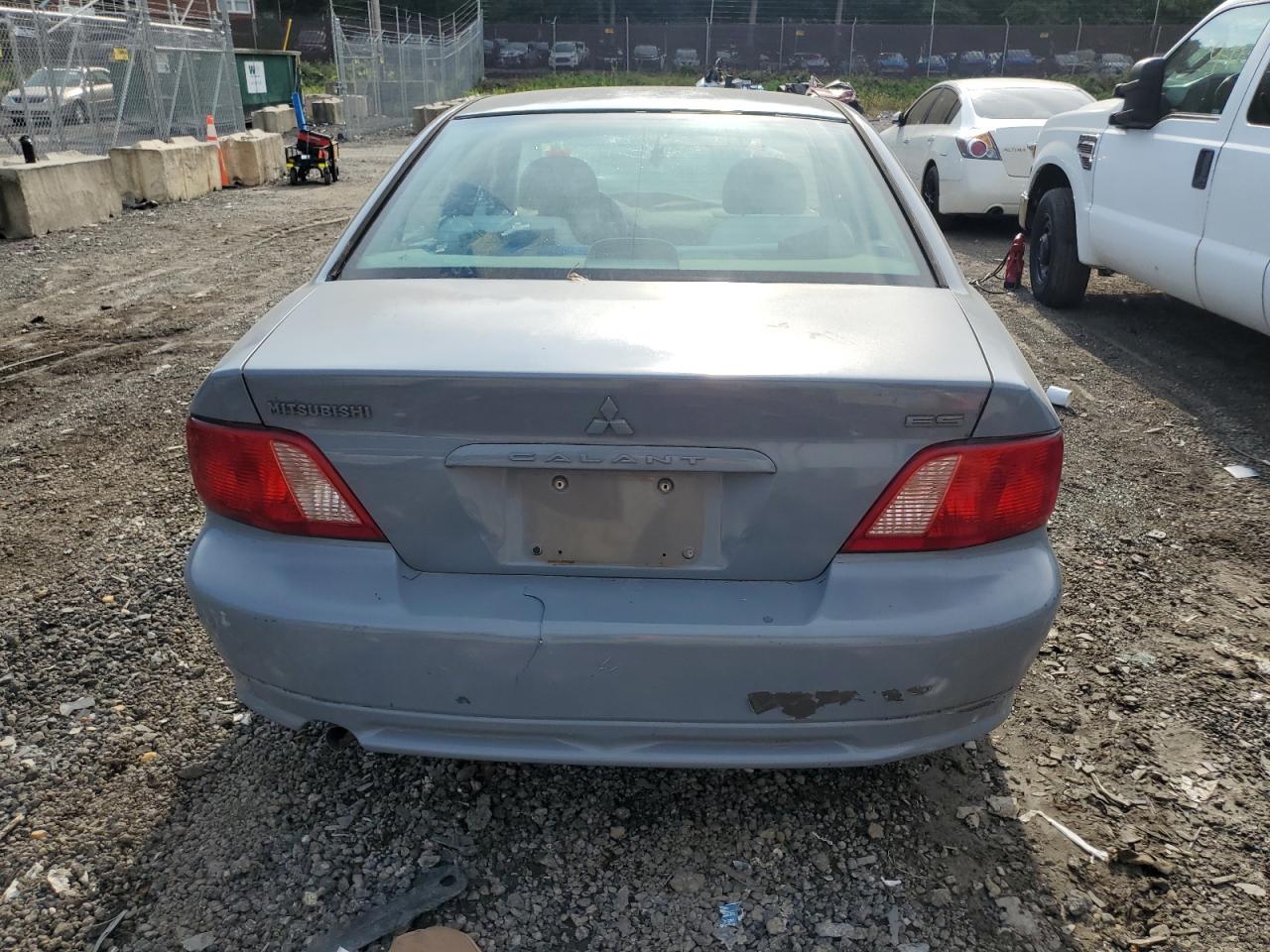 2002 Mitsubishi Galant Es Gray vin: 4A3AA46G02E130053
