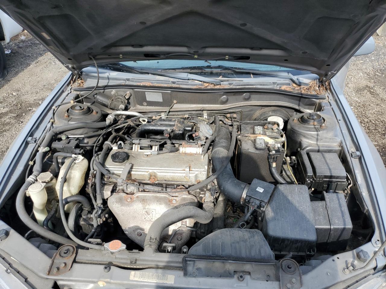 2002 Mitsubishi Galant Es Gray vin: 4A3AA46G02E130053