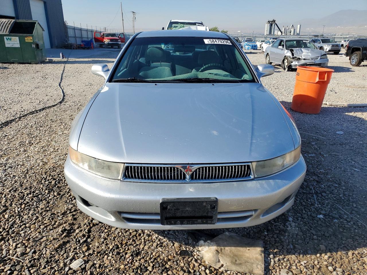 2000 Mitsubishi Galant Es Silver vin: 4A3AA46G0YE097645