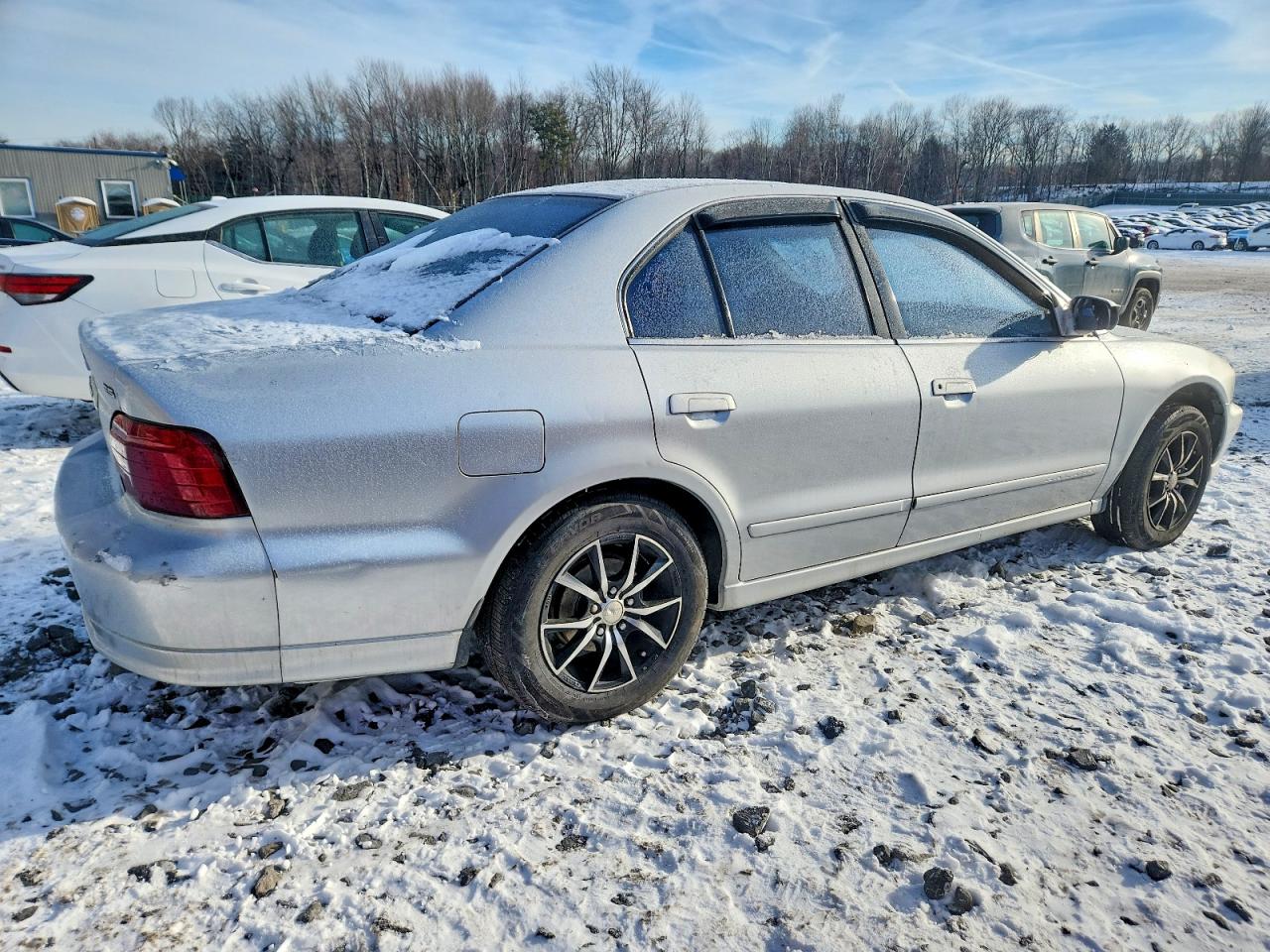 2001 Mitsubishi Galant Es Silver vin: 4A3AA46G11E124521